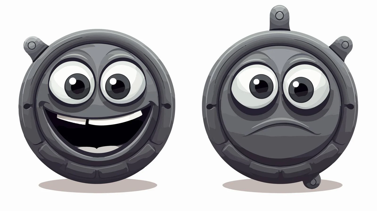 Adorable Steering Wheel Vector Illustration — free download from Dotvec