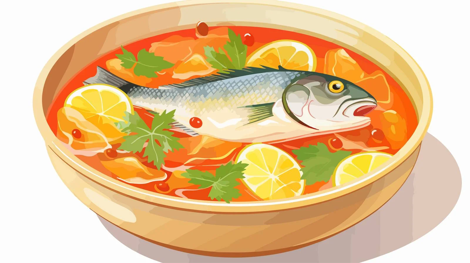 Delicious Tenggiri Asam Pedas Dish — free download from Dotvec