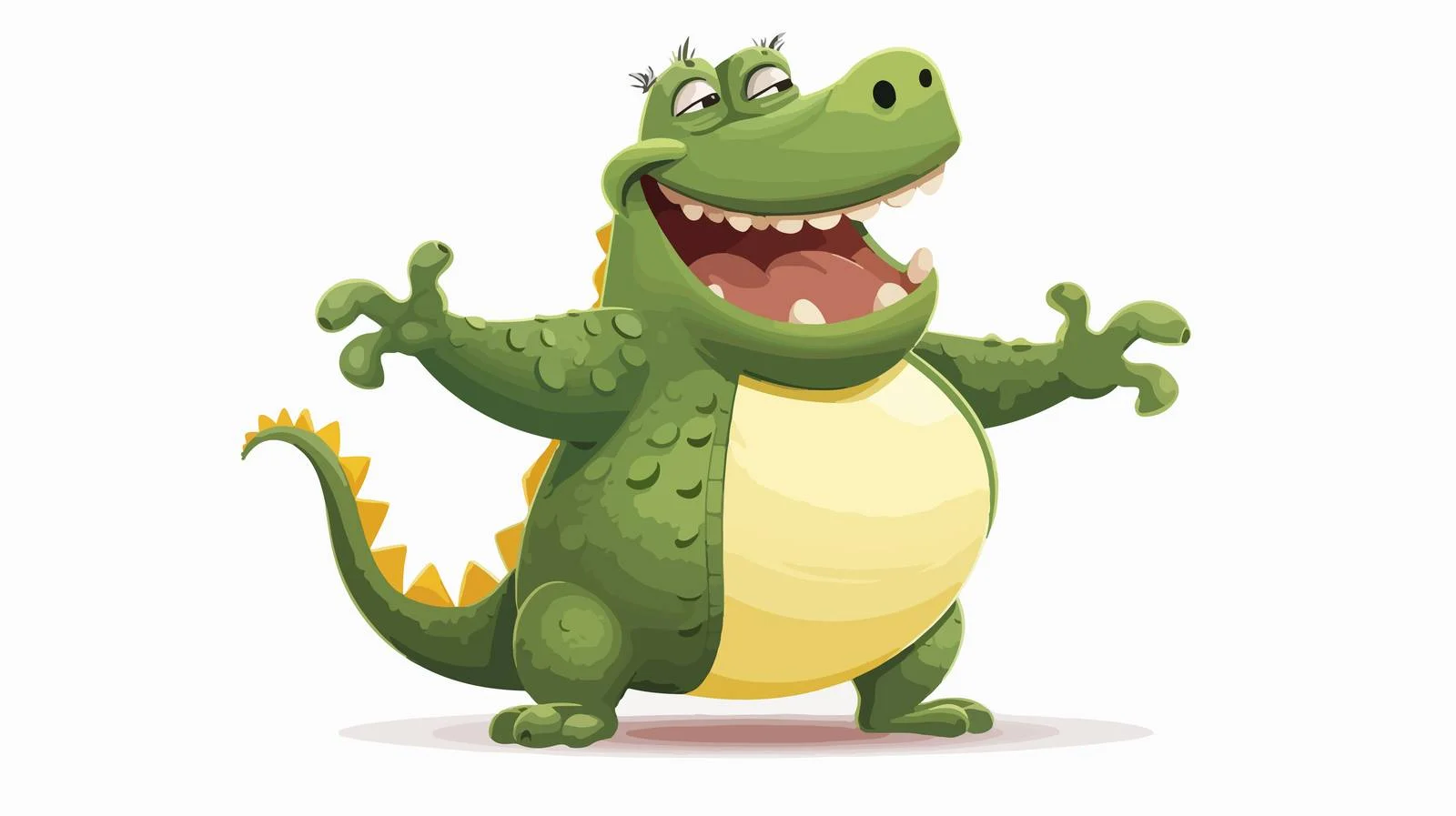 Joyful Alligator Dancing Image — free download from Dotvec