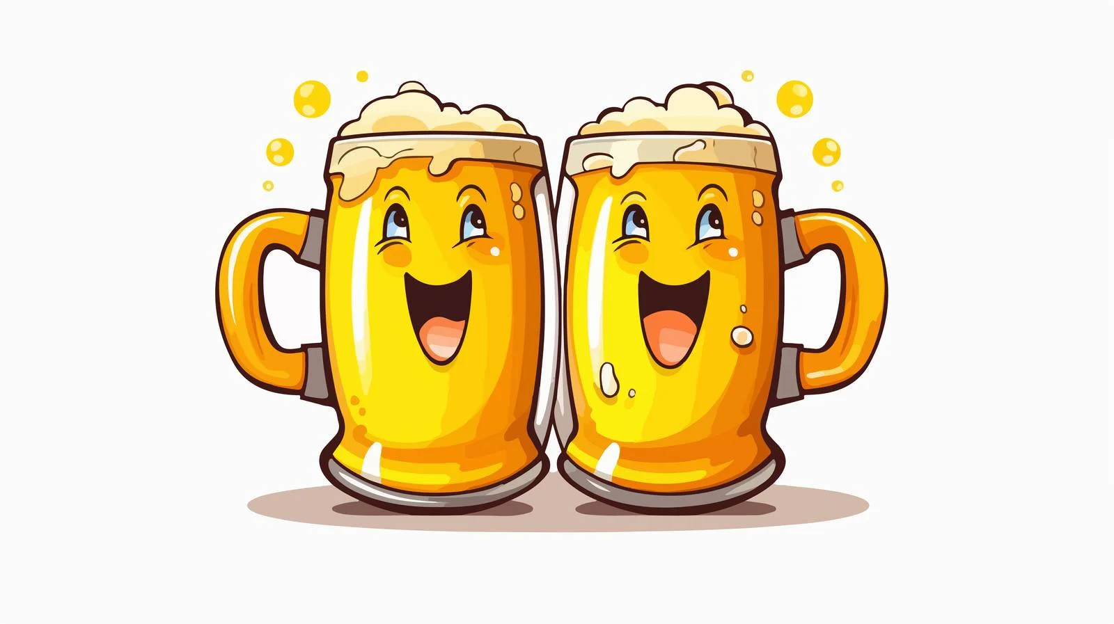 Quirky Beer Glass for Party Fun — free download from Dotvec