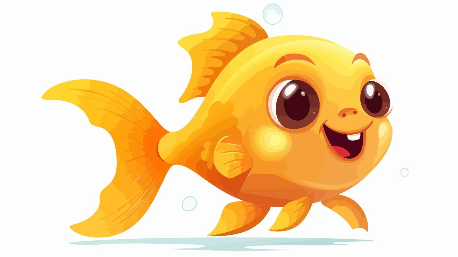 Joyful Gold Fish — free download from Dotvec