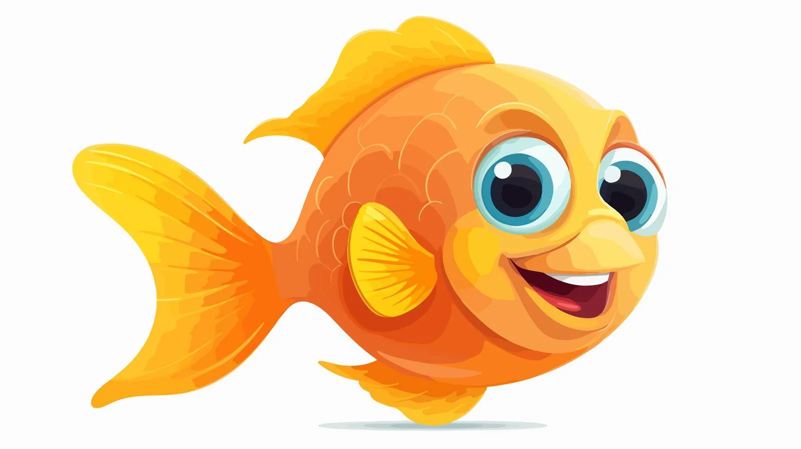 Joyful Golden Fish — free download from Dotvec