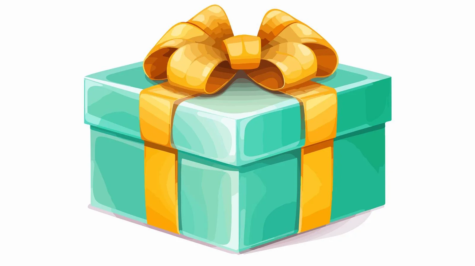 Vibrant Present Gift Box — free download from Dotvec