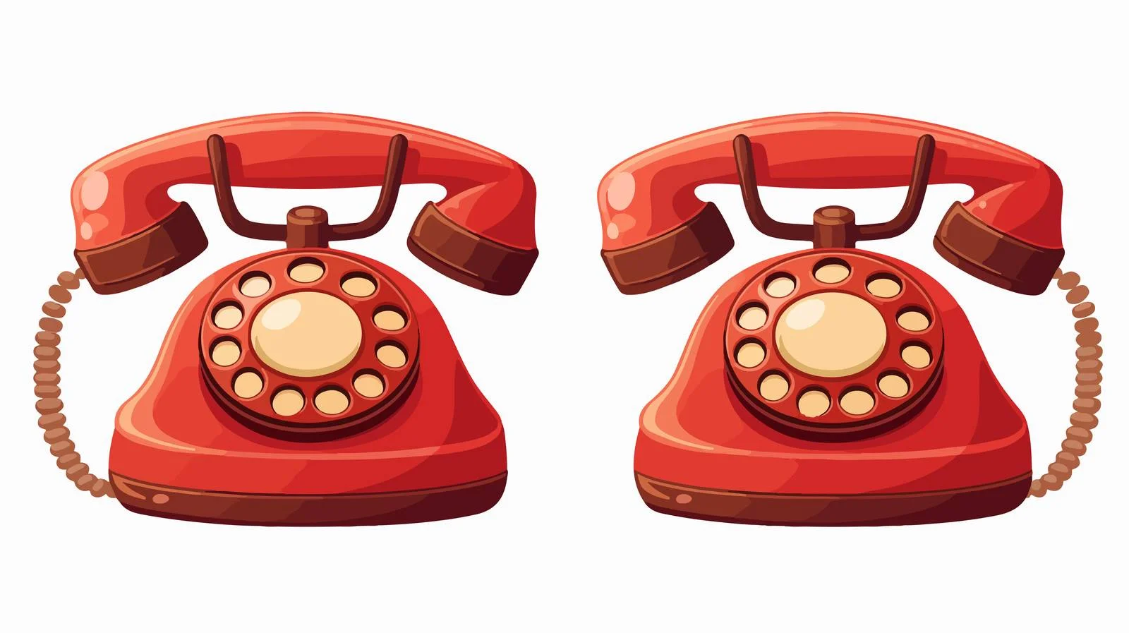 Charming Blue Vintage Telephone — free download from Dotvec