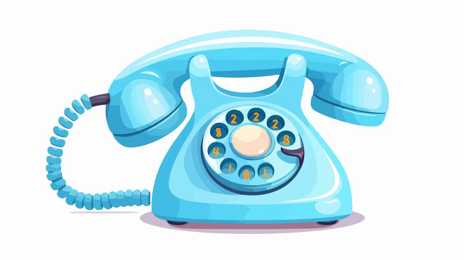 Charming Vintage Telephone — free download from Dotvec