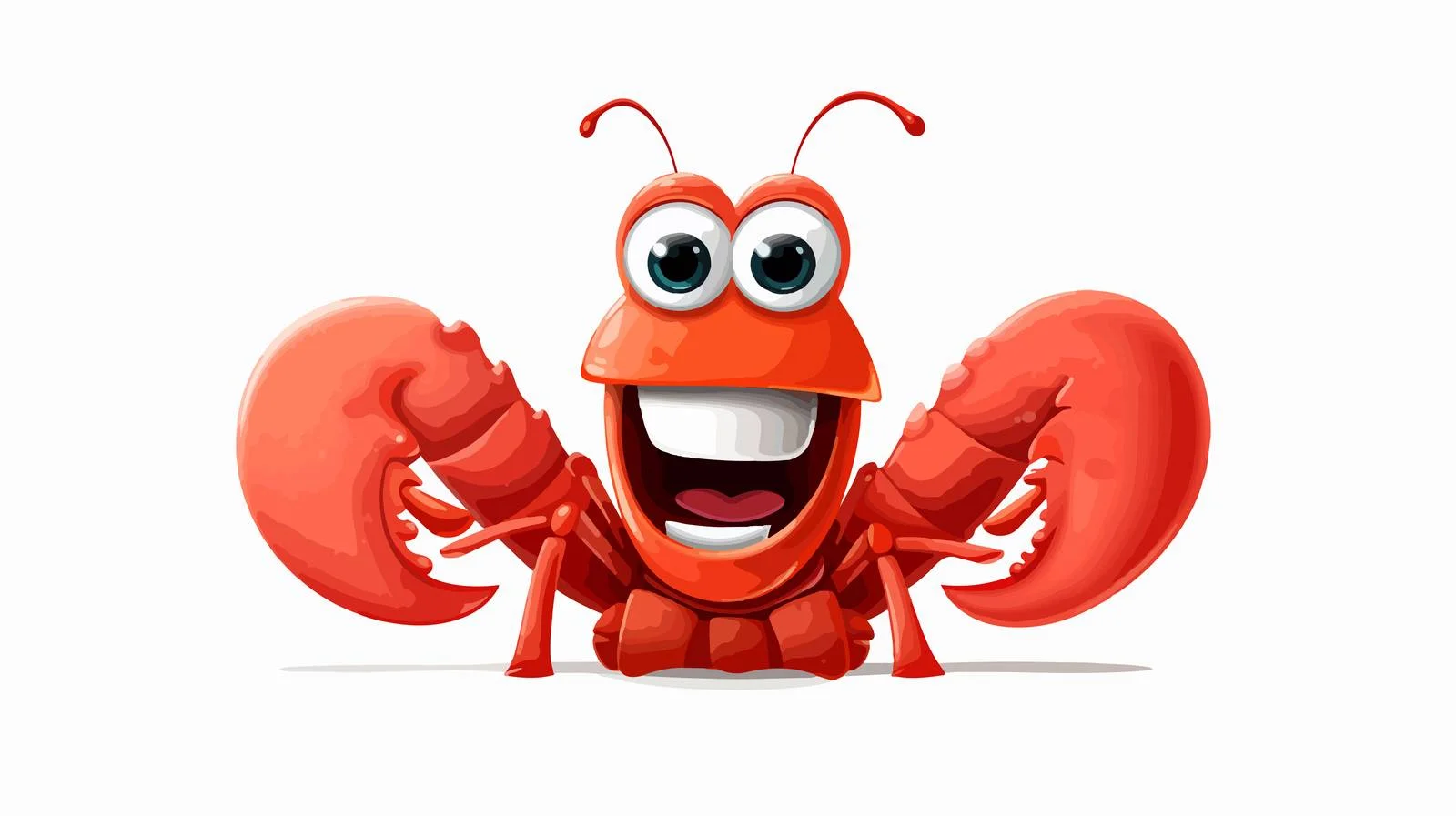 Adorable Lobster Vector Illustration — free download from Dotvec