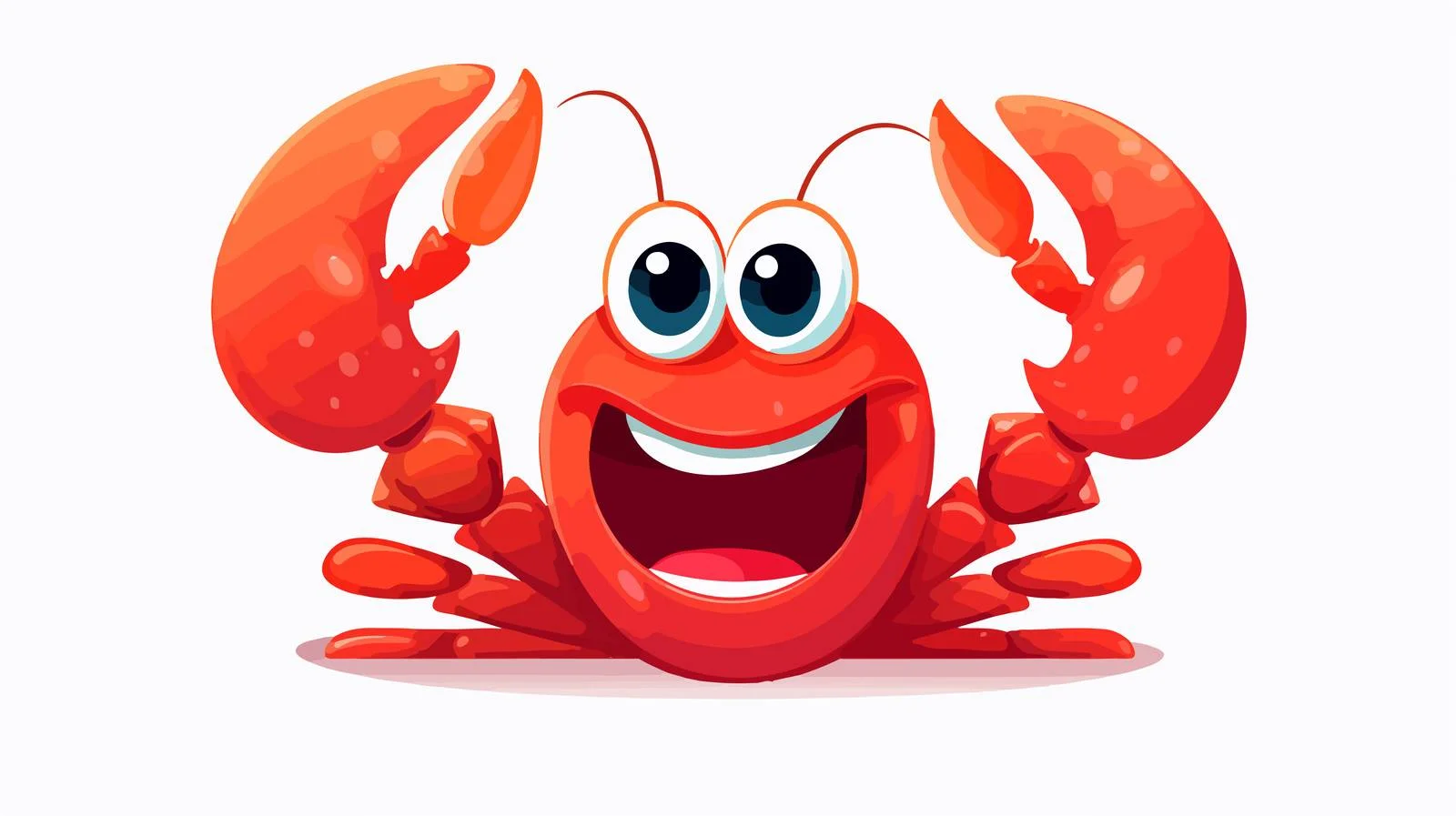 Adorable Lobster Vector Illustration — free download from Dotvec