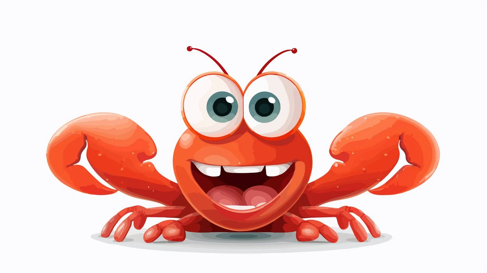 Adorable Lobster Vector Illustration — free download from Dotvec