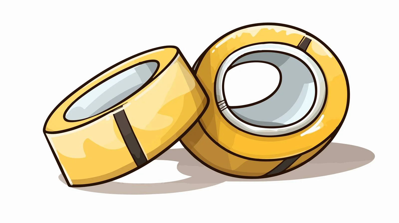 Adorable Masking Tape Vector Illustration — free download from Dotvec