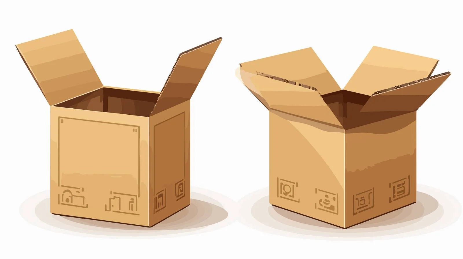 Charming Paper Packaging Unwrapping — free download from Dotvec