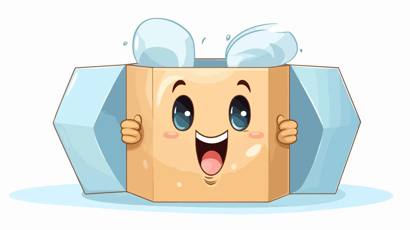 Adorable Paper Packaging Unwrapping — free download from Dotvec