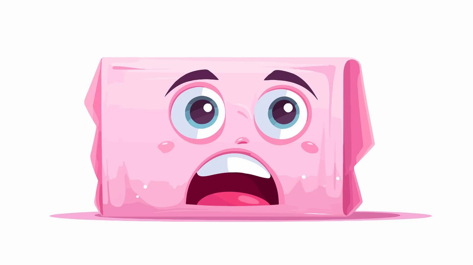 Adorable Pink Tissue Packaging Vector Design — free download from Dotvec