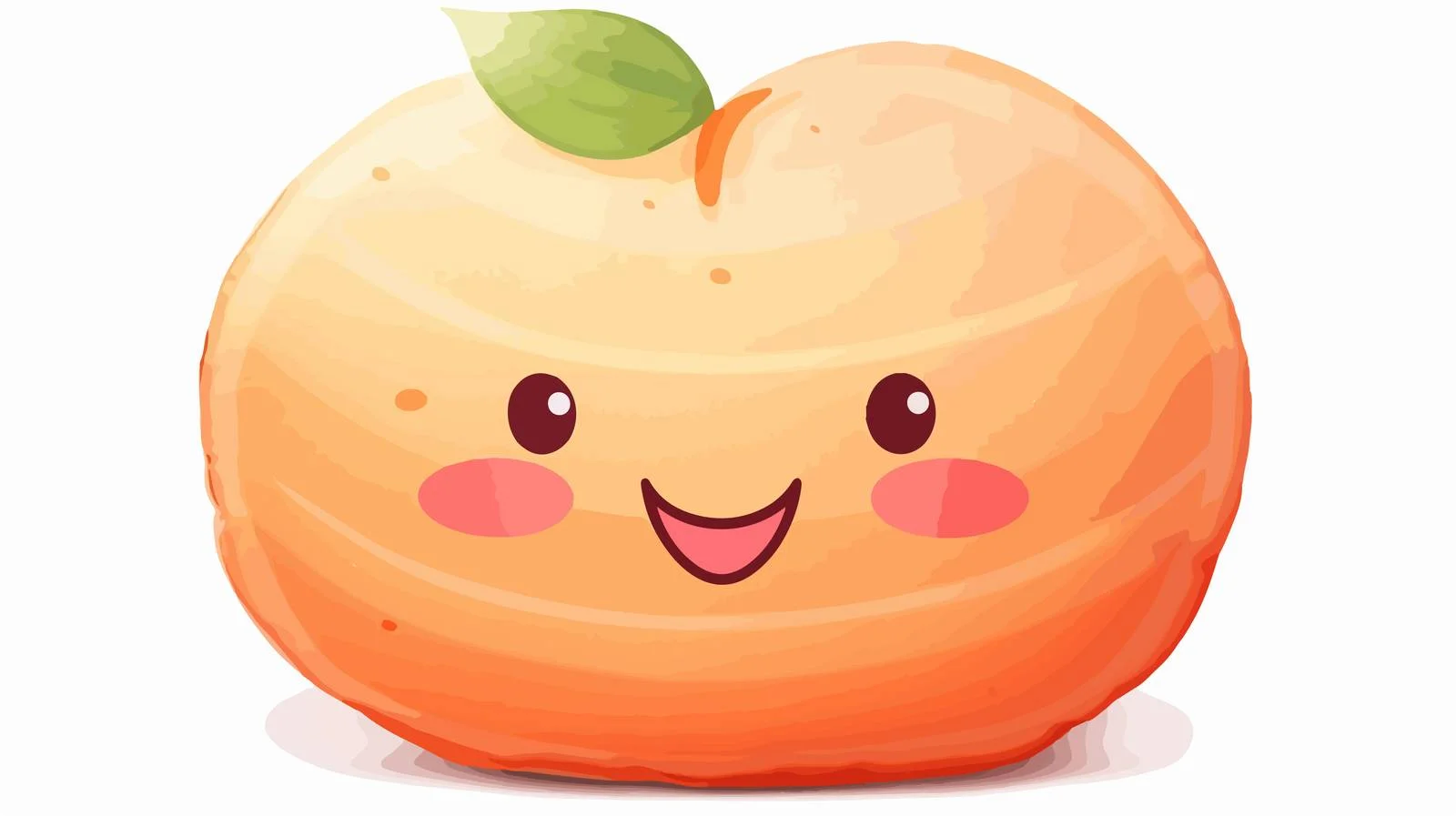 Adorable Peach Pillow with Stripes — free download from Dotvec