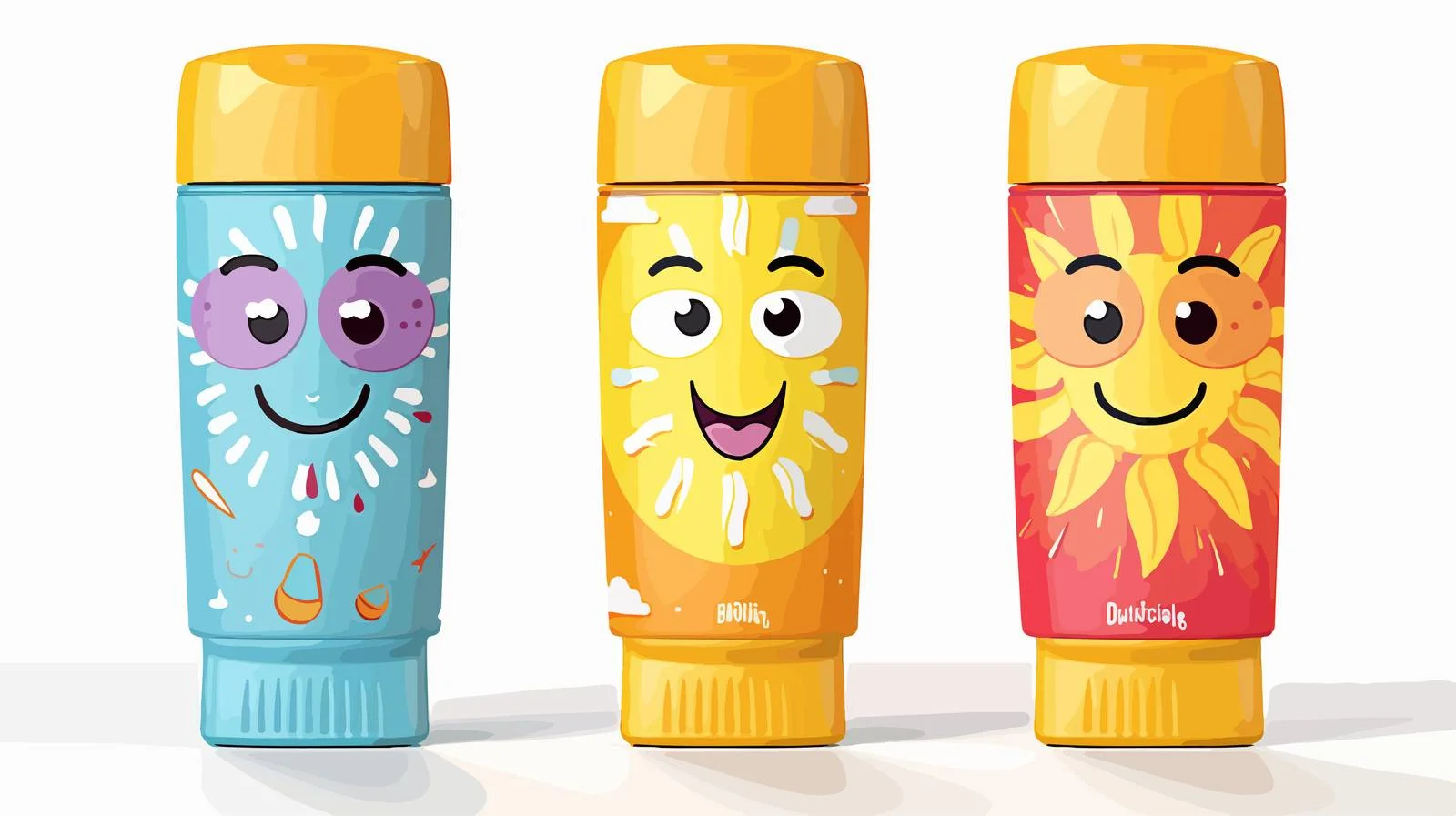 Summer Sunblock Packaging Design — free download from Dotvec