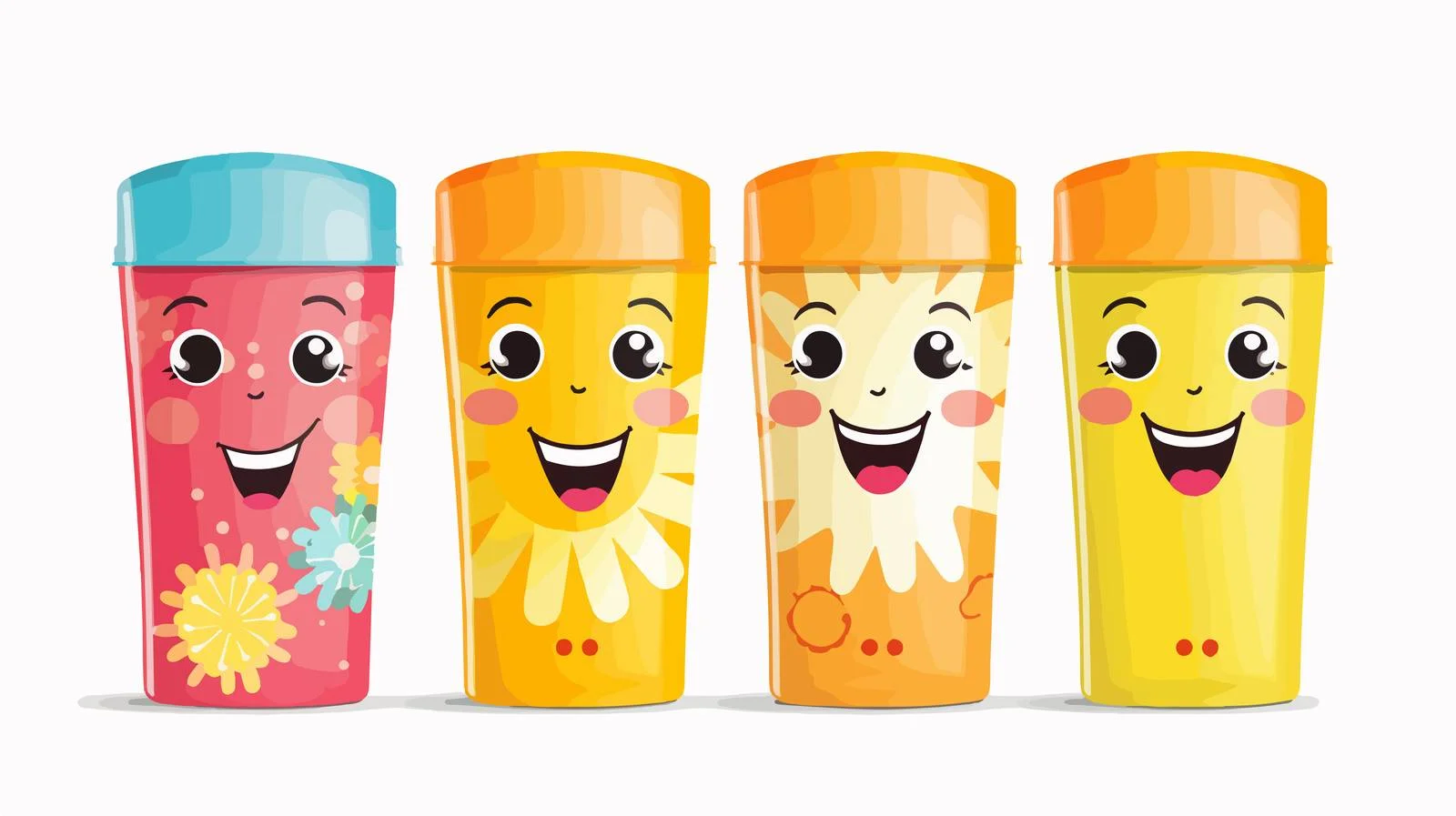 Adorable Sunscreen Packaging Design — free download from Dotvec