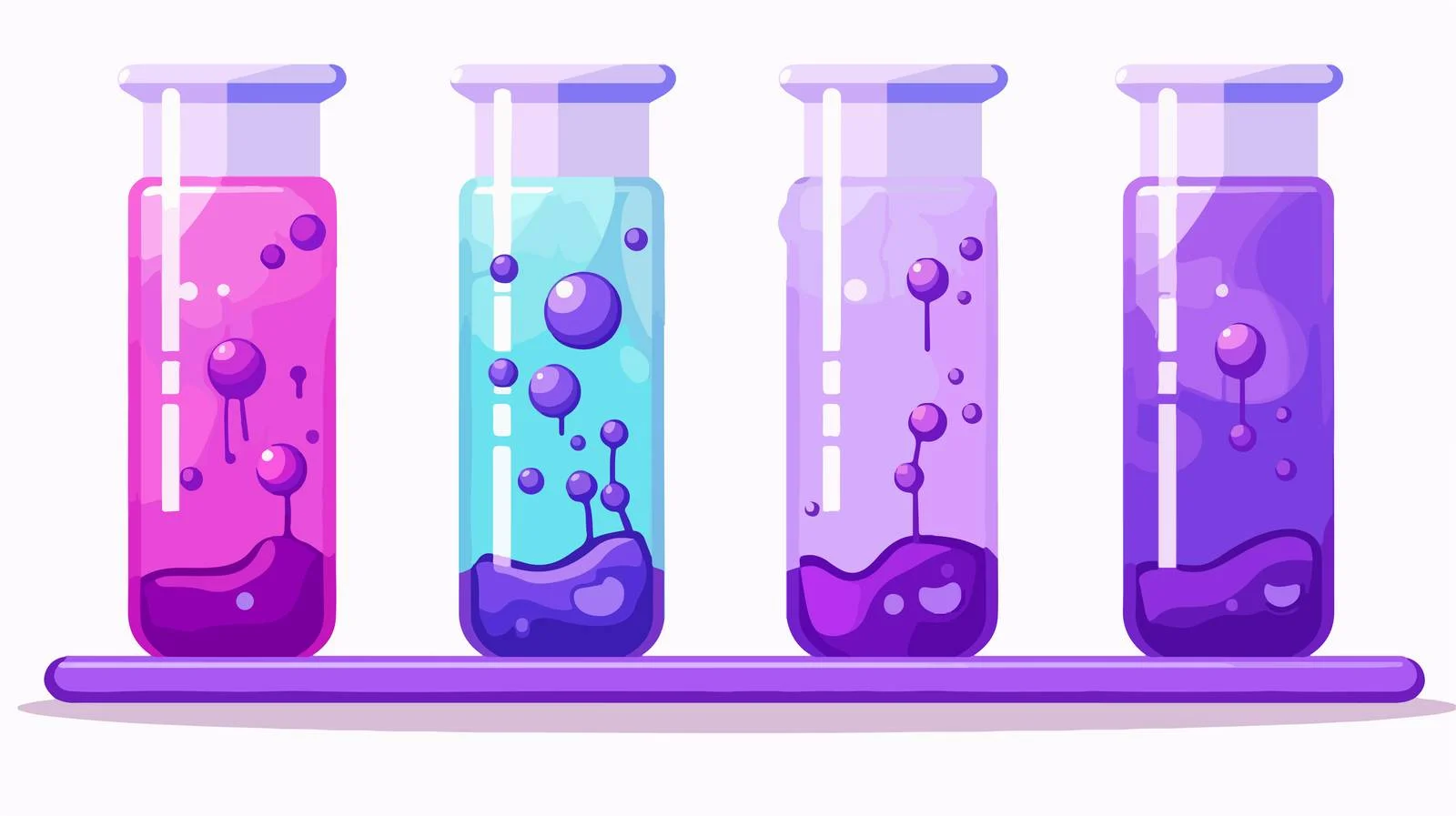 Whimsical Test Tube Explosion — free download from Dotvec