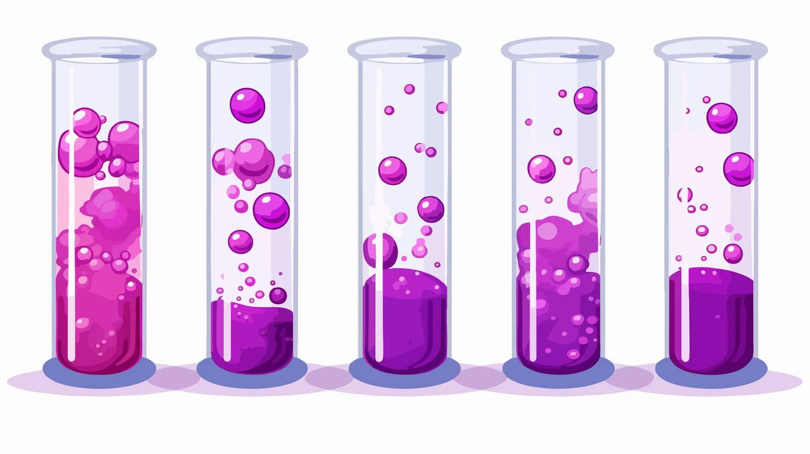 Whimsical Test Tube Explosion — free download from Dotvec