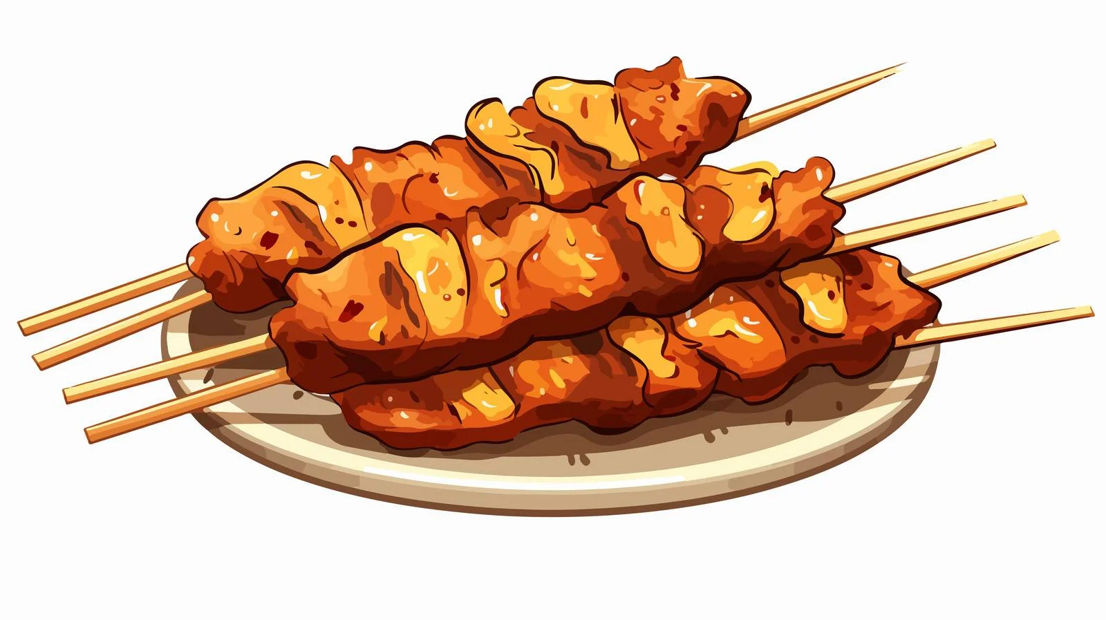 Delightful Sate Klathak Dish — free download from Dotvec