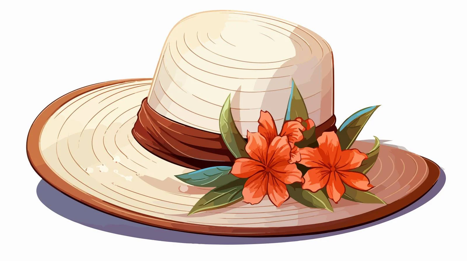 Chic Summer Hat Fashion — free download from Dotvec
