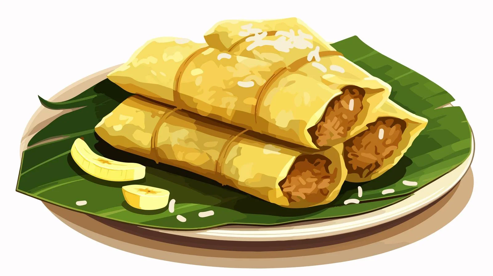 Traditional Indonesian Tempe Goreng Dish — free download from Dotvec