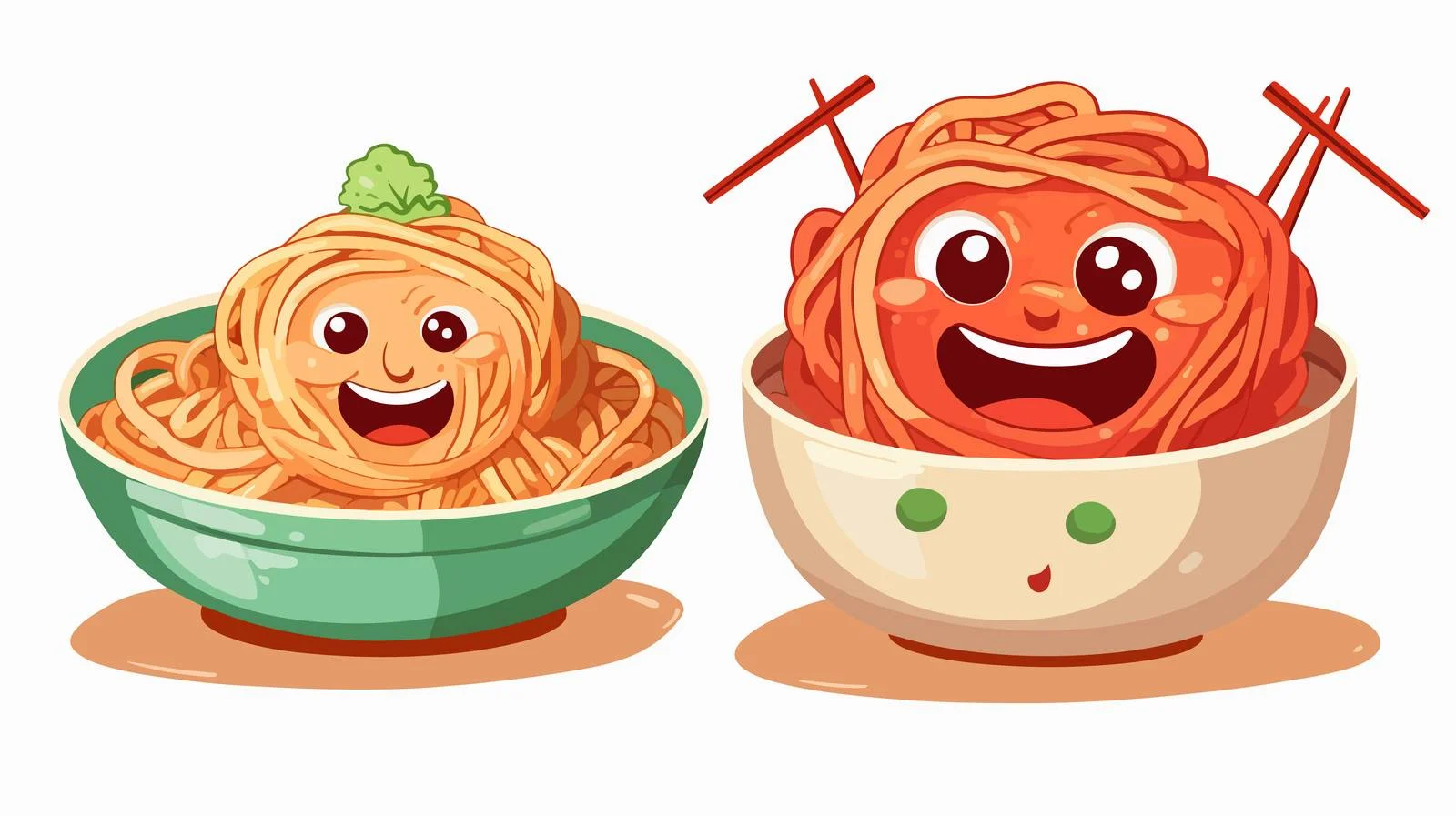 Delicious Asian Noodle Meatball Dish — free download from Dotvec