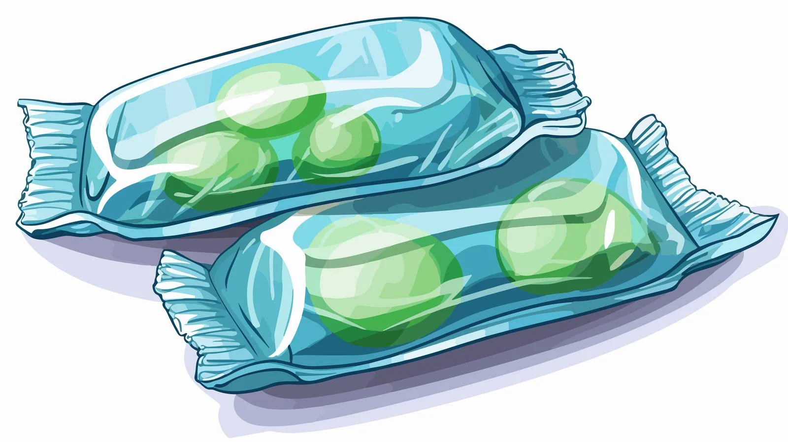 Colorful Candy Packaging Vector Illustration — free download from Dotvec