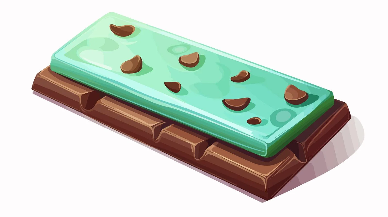 Delicious Chocolate Bar Unwrapped — free download from Dotvec