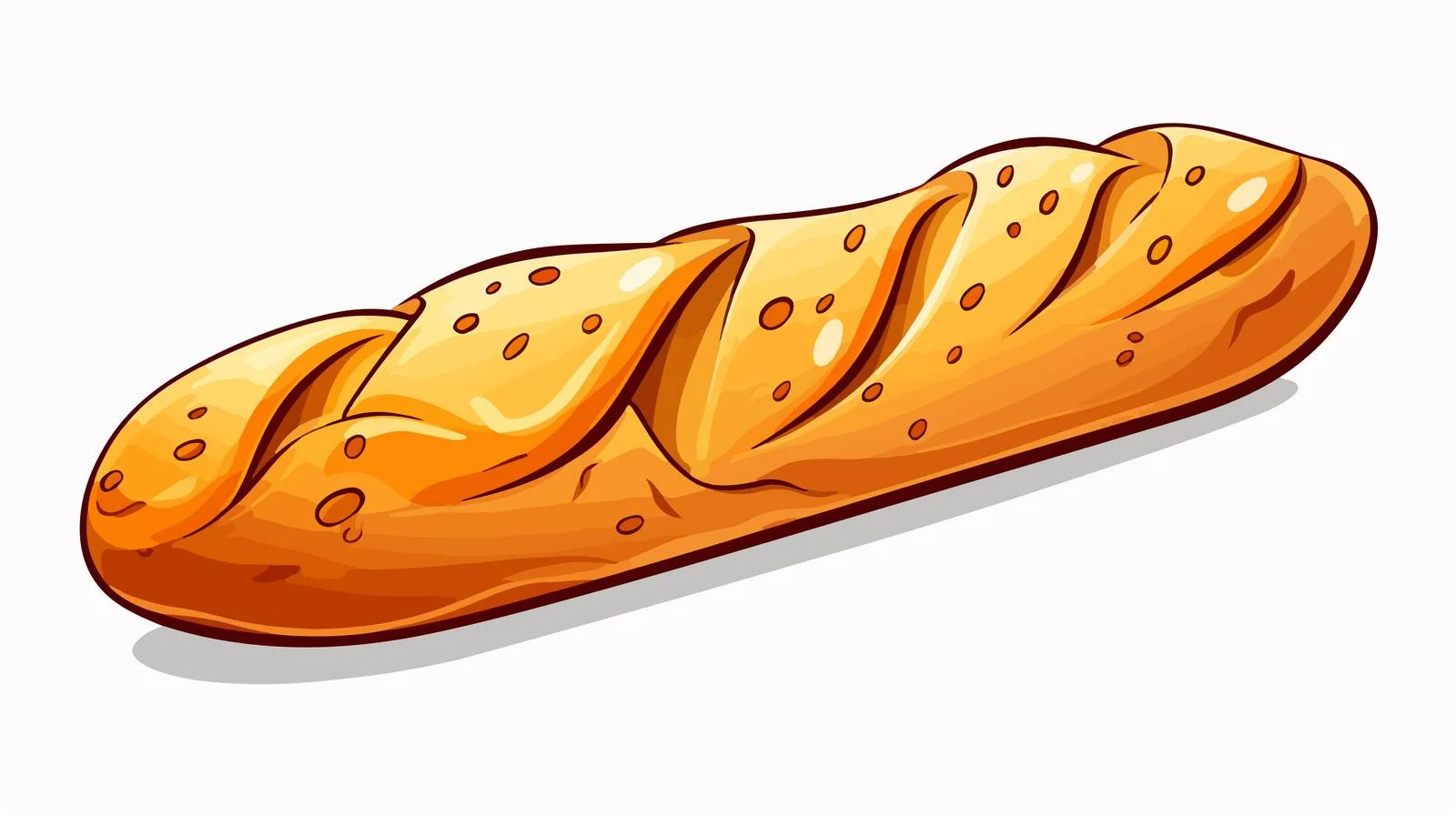 Delicious Loaf Bread Platter — free download from Dotvec