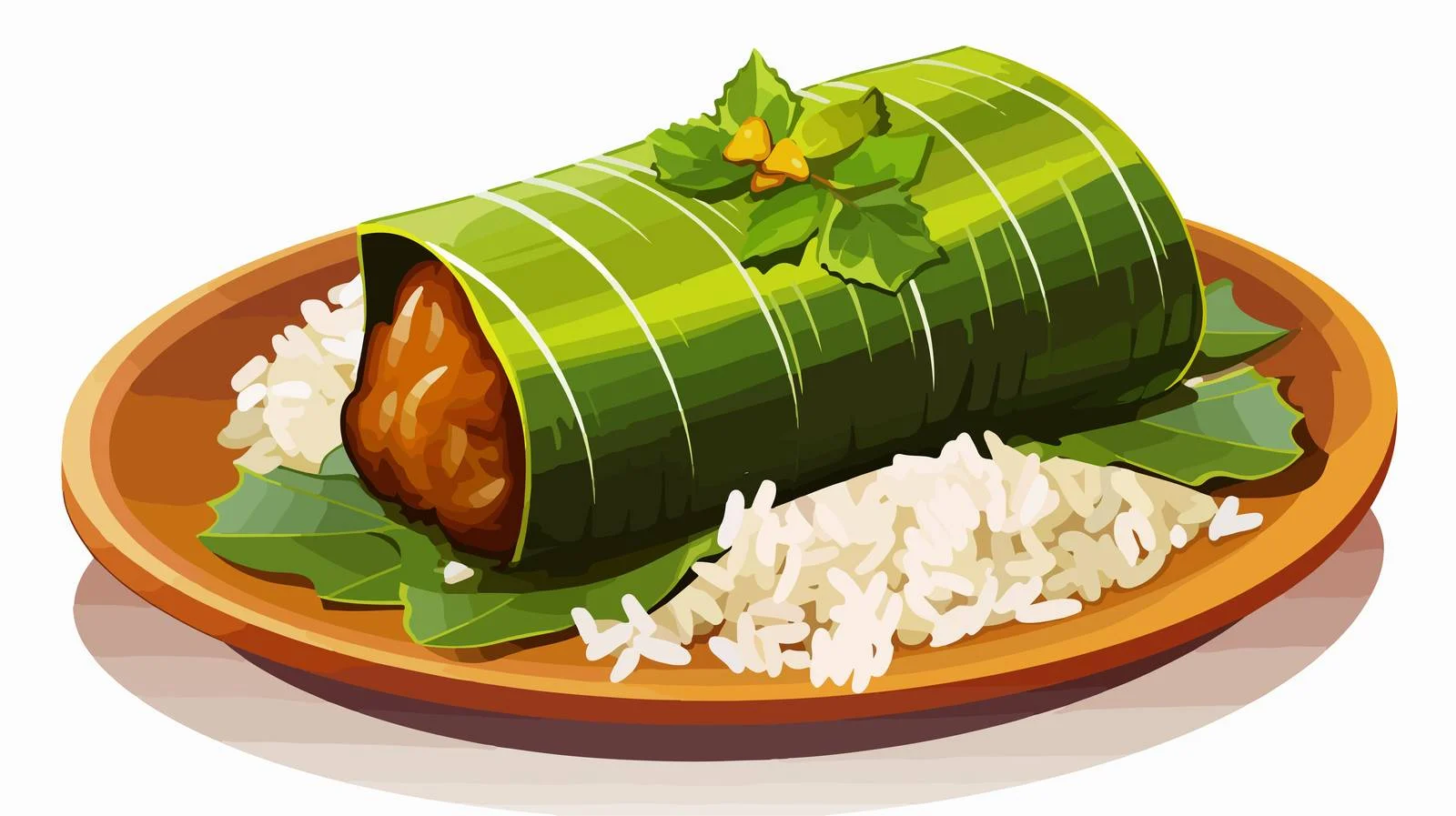 Exploring Nasi Bungkus Tradition — free download from Dotvec