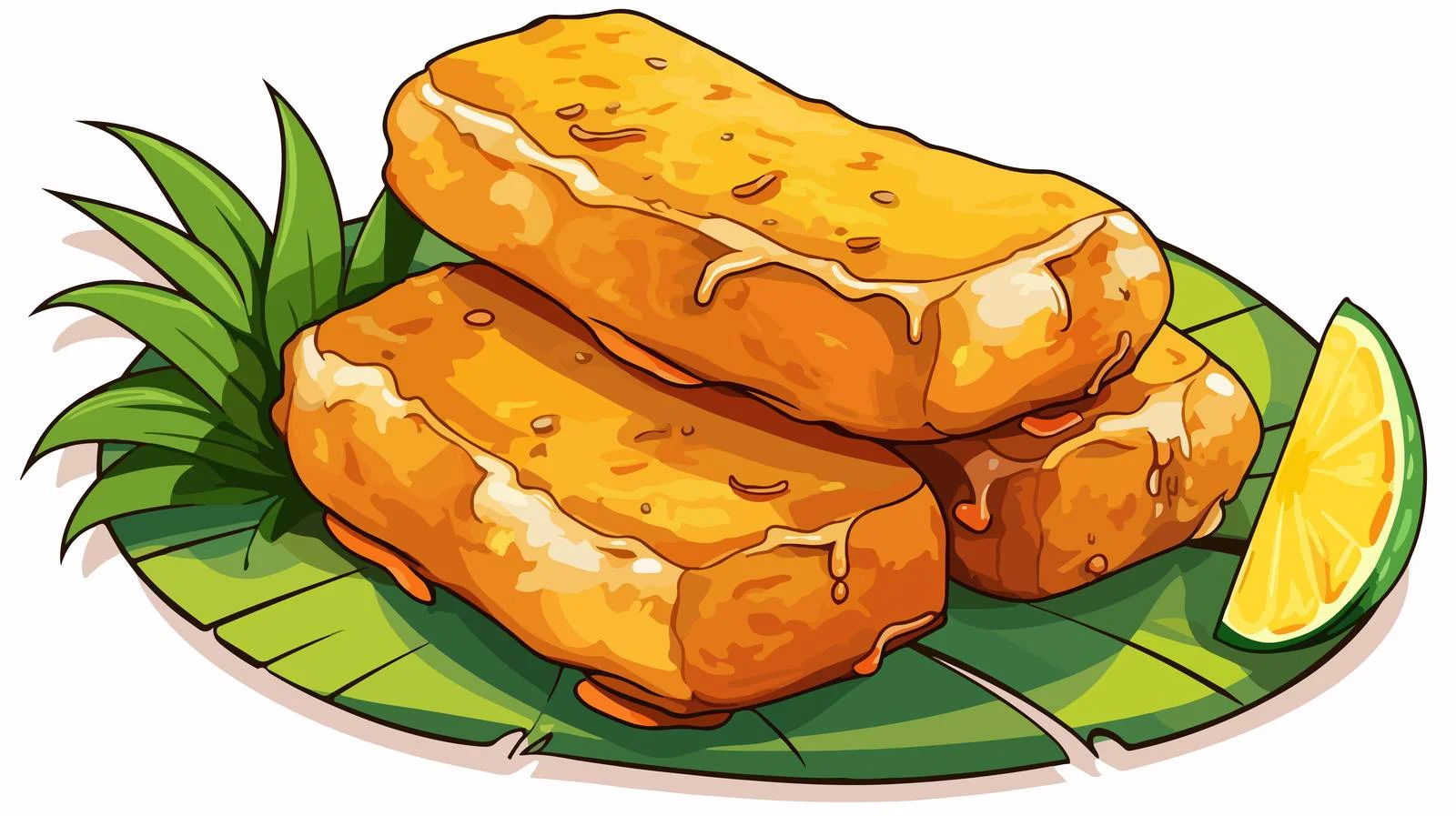 Delicious Bika Ambon Indonesian Snack — free download from Dotvec
