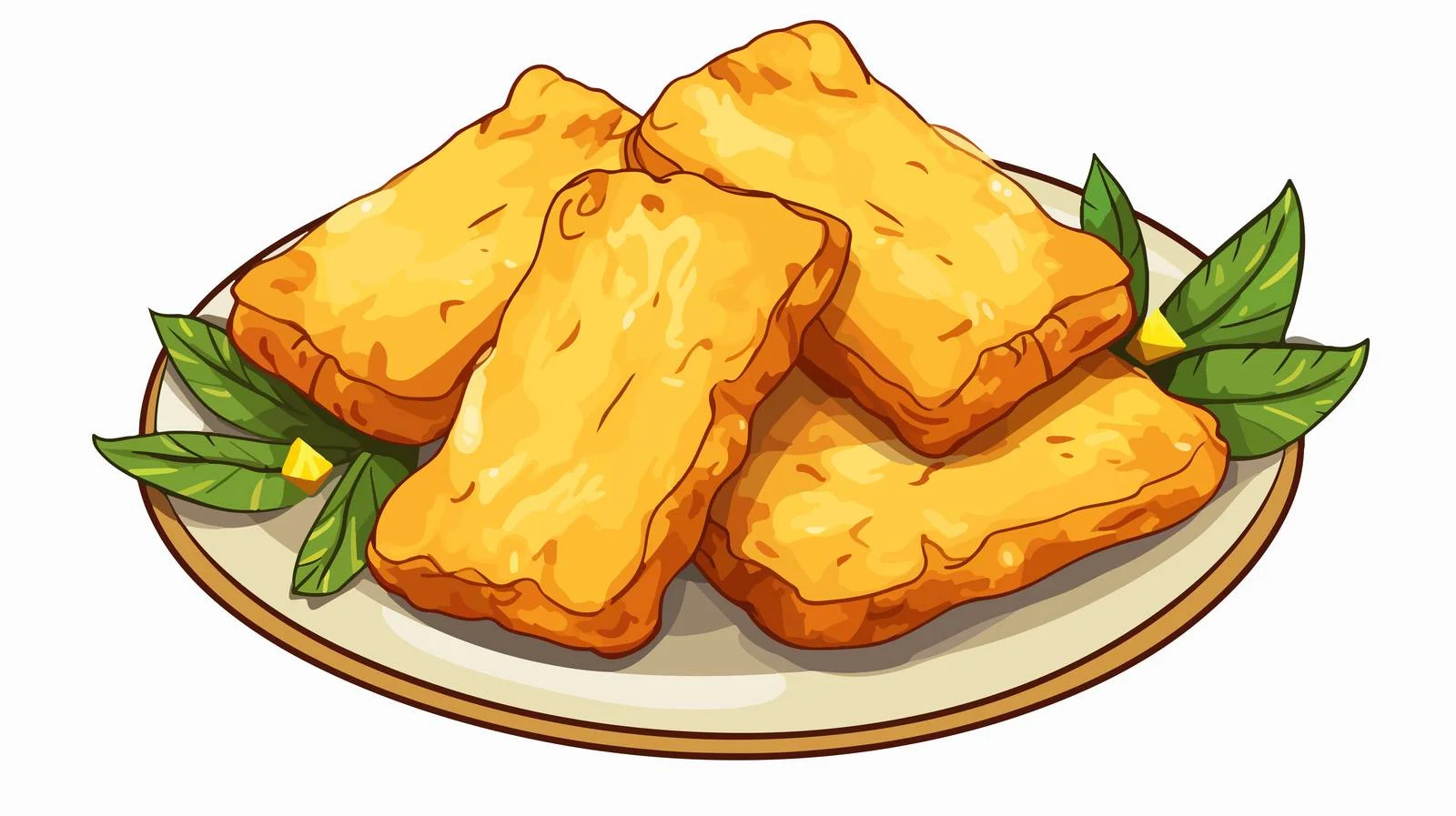 Delicious Bika Ambon Indonesian Snack — free download from Dotvec