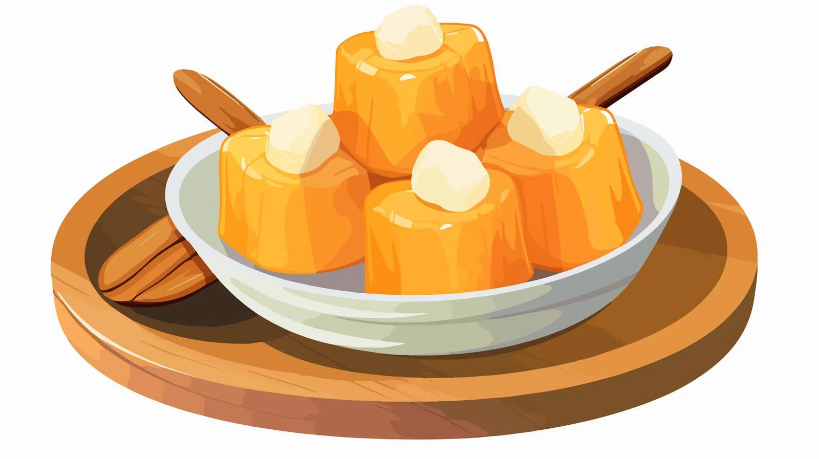 Delicious Indonesian Talam Ubi Snack — free download from Dotvec