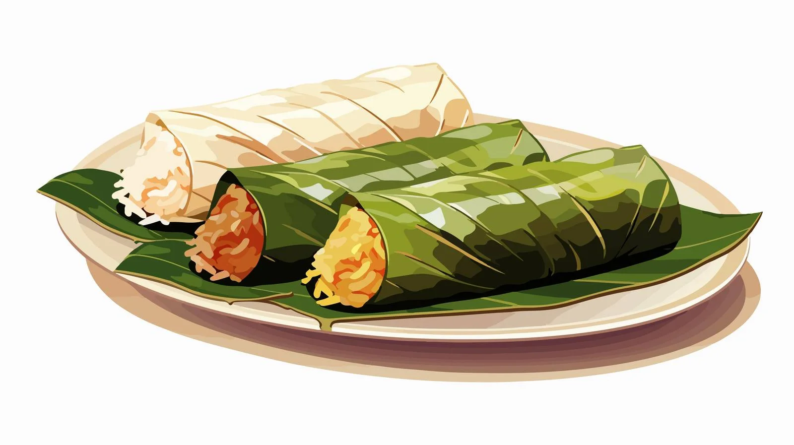 Delicious Lemper Indonesian Cuisine Image — free download from Dotvec
