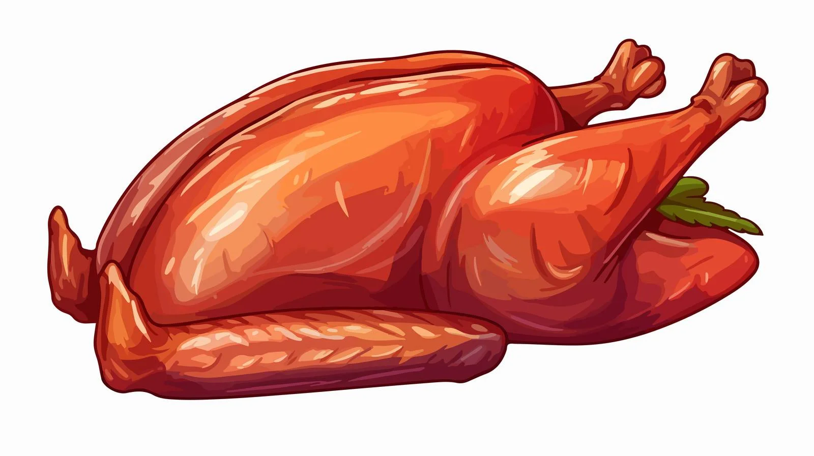 Delightful Turkey Meat Vector — free download from Dotvec