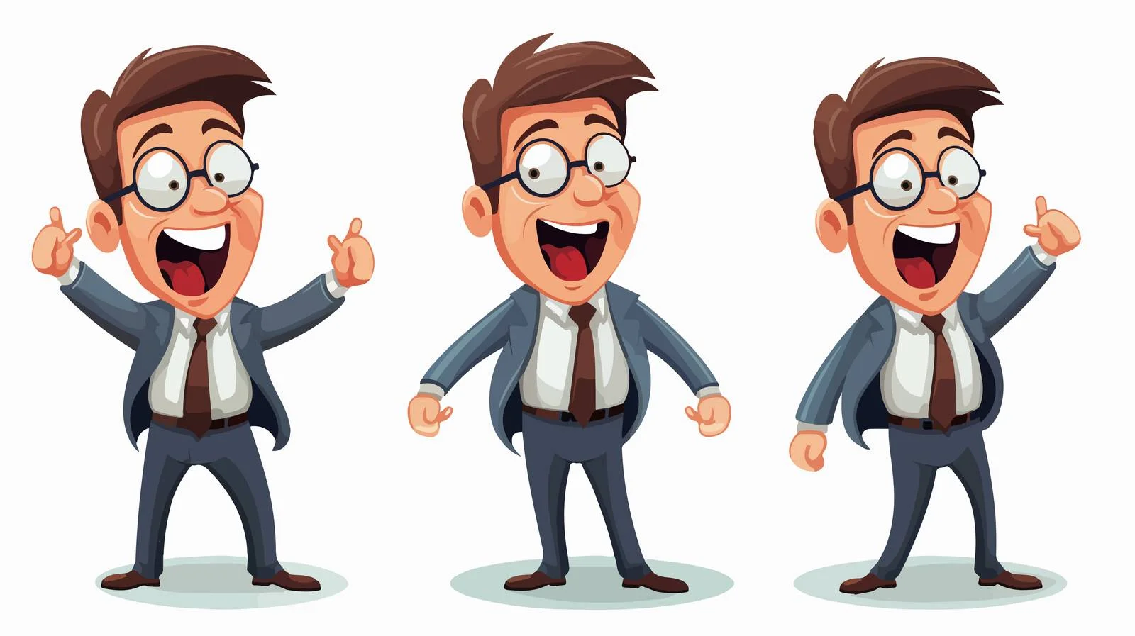 Stressed Businessman Vector Illustration — free download from Dotvec