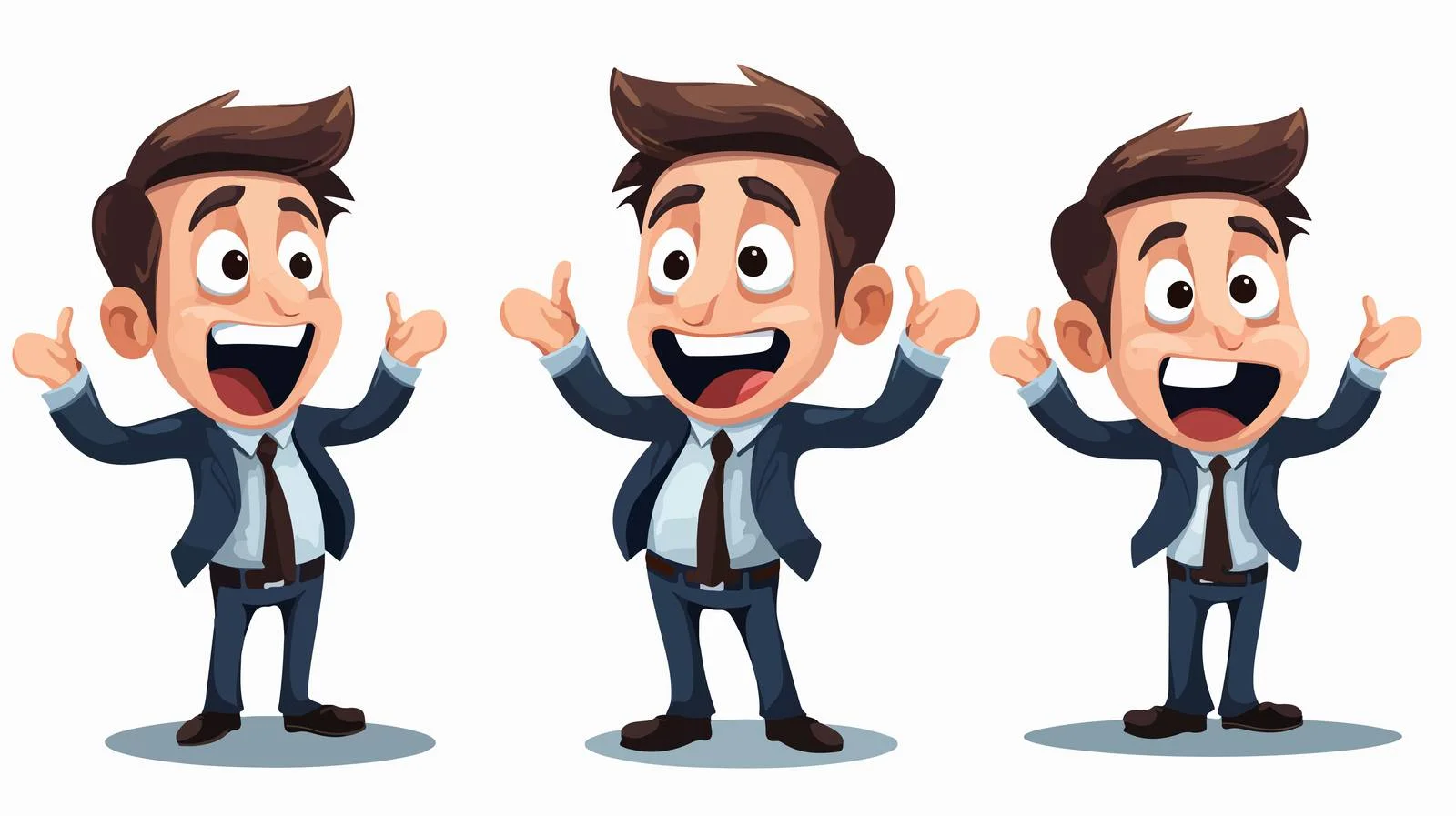 Stressed Businessman Vector Illustration — free download from Dotvec