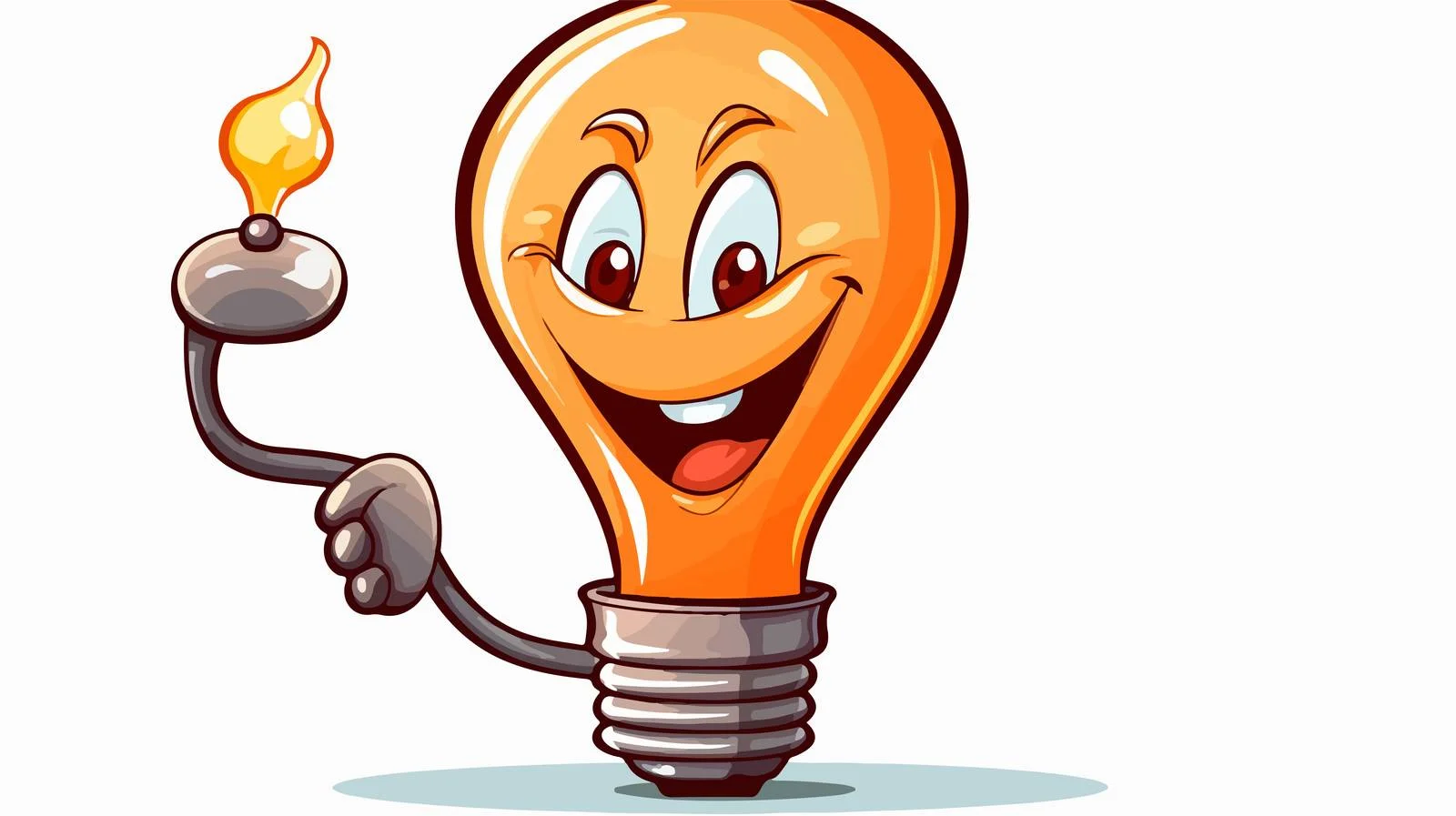 Creative Lamp Idea Vector Illustration — free download from Dotvec