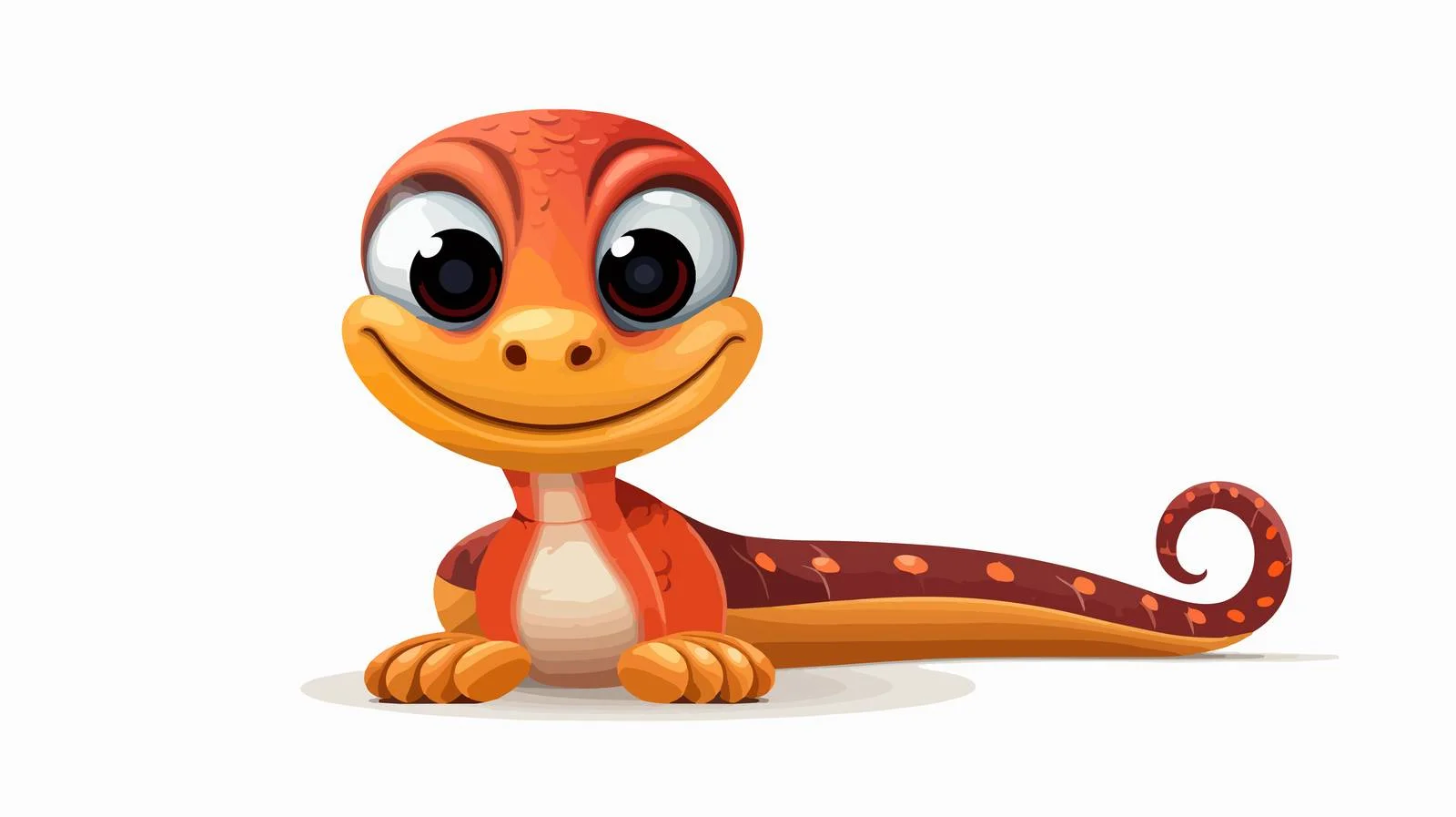 Colorful Snake Cartoon Character — free download from Dotvec