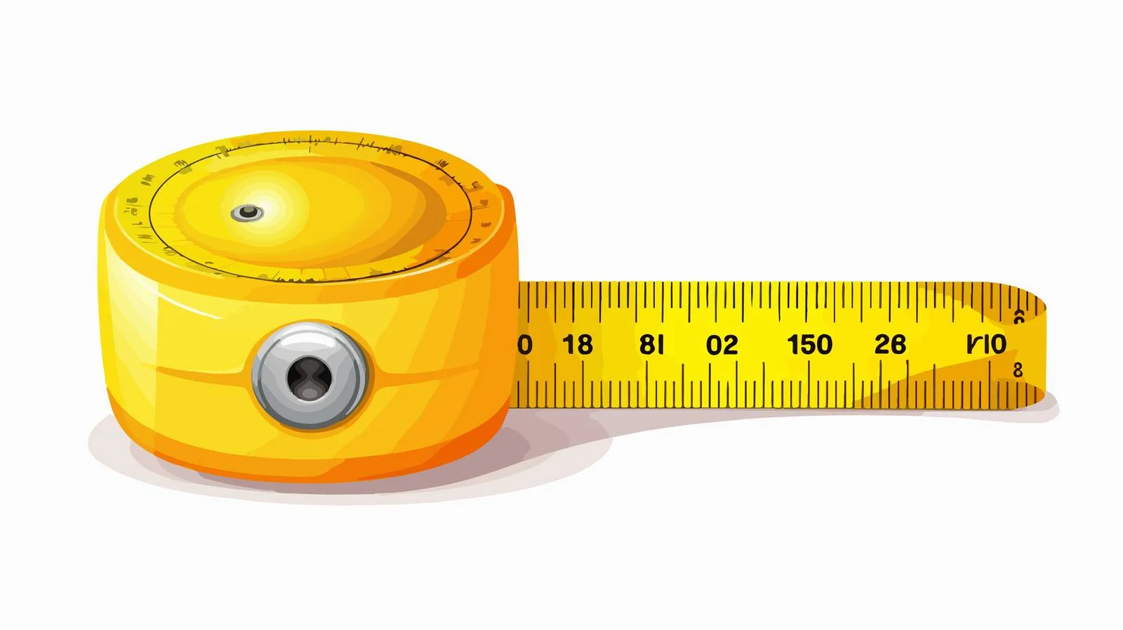 Handy Body Tape Measure Illustration — free download from Dotvec