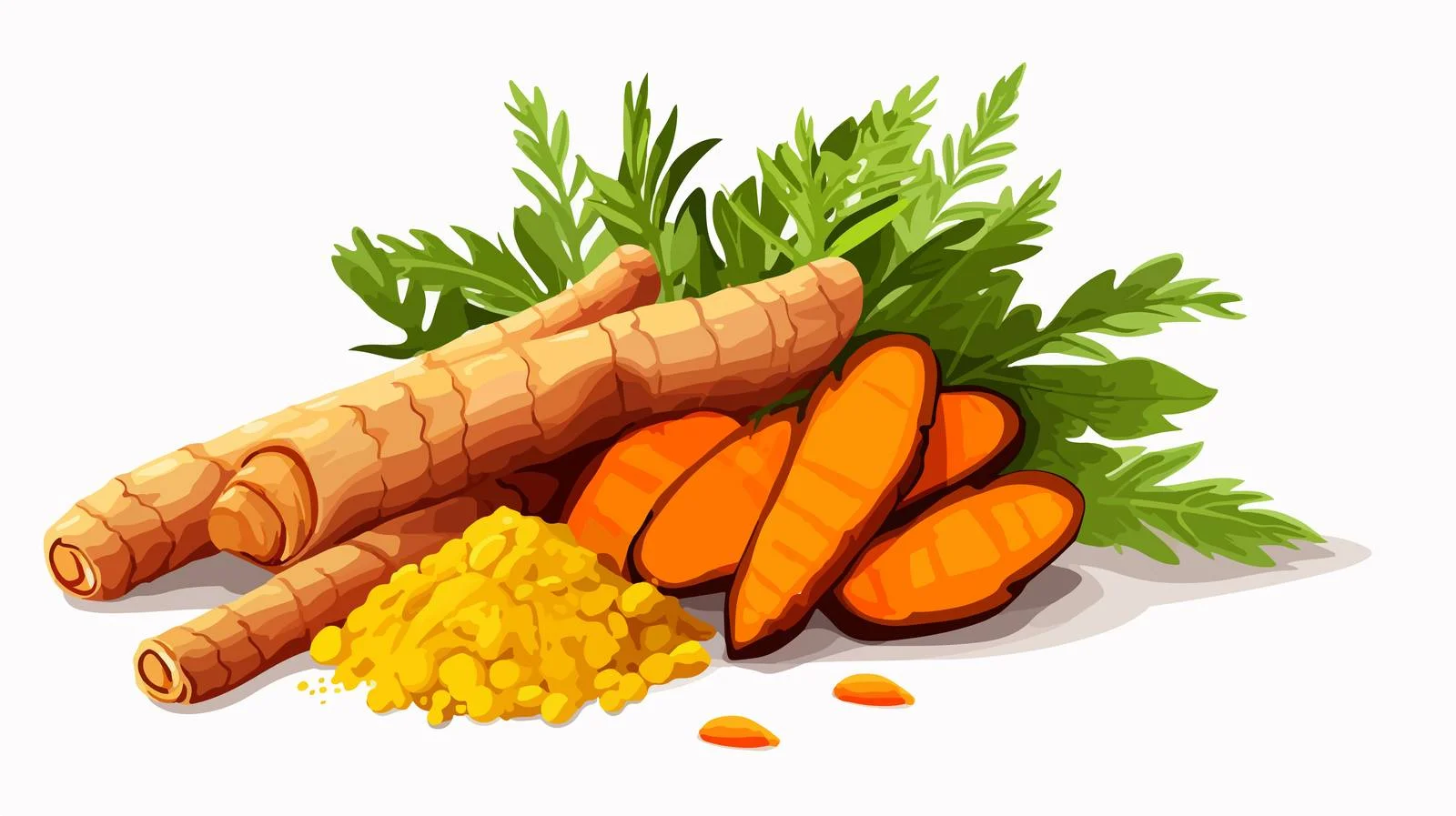 Adorable Turmeric Spice for Kitchen Needs — free download from Dotvec