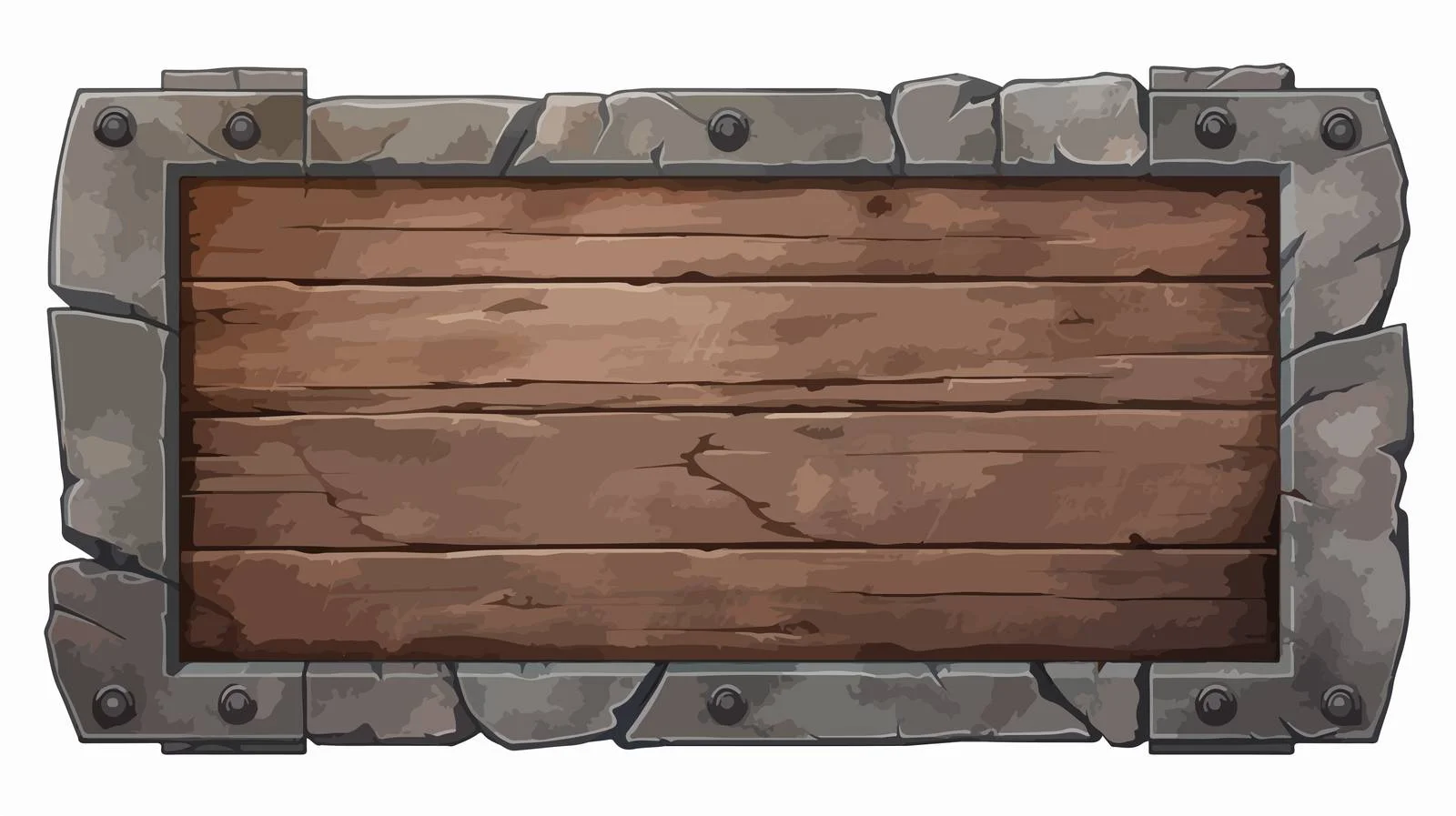 Sliding Stone Panel Plaque for Game — free download from Dotvec