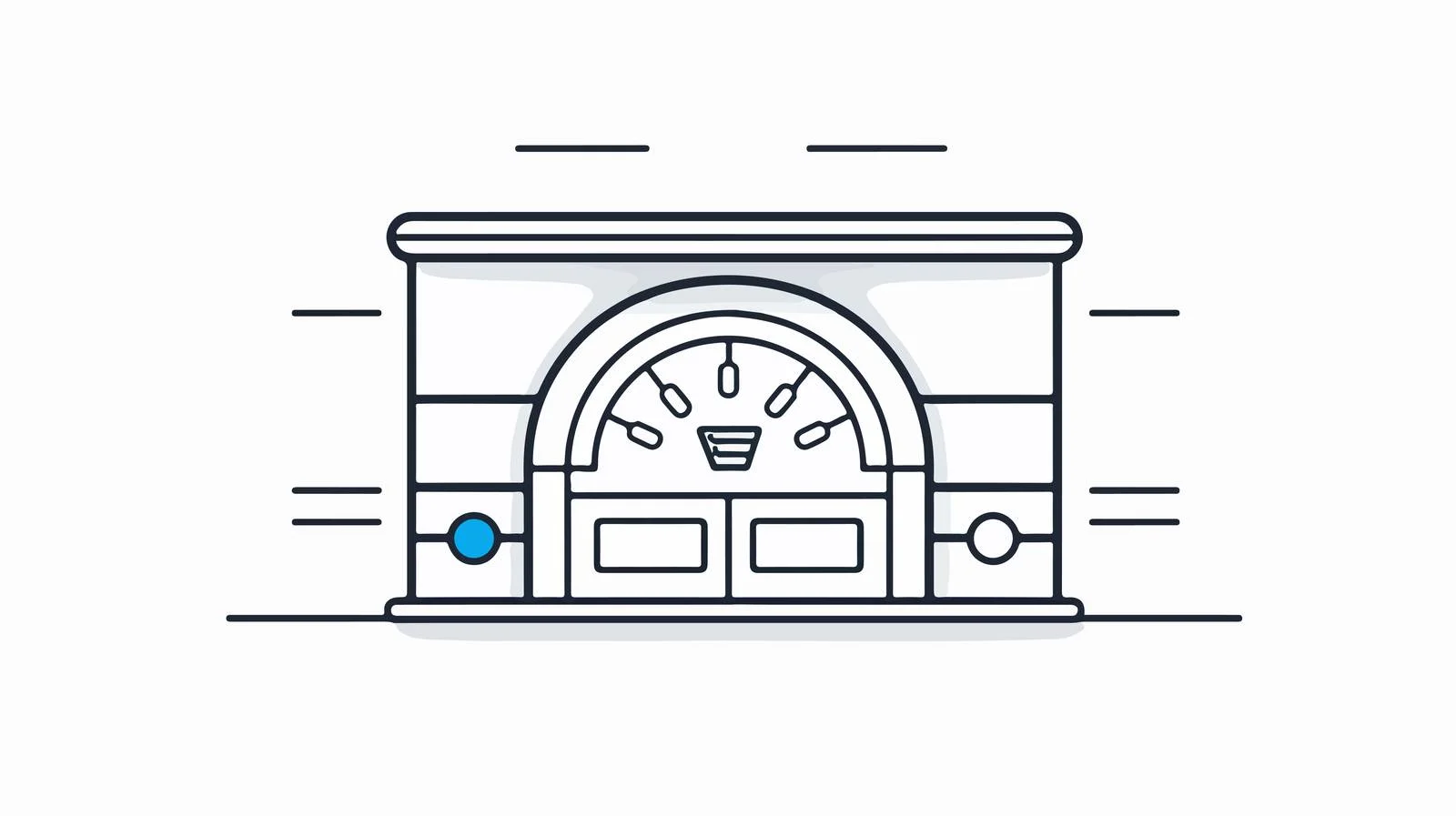 Smart Garage Gate Control Panel — free download from Dotvec
