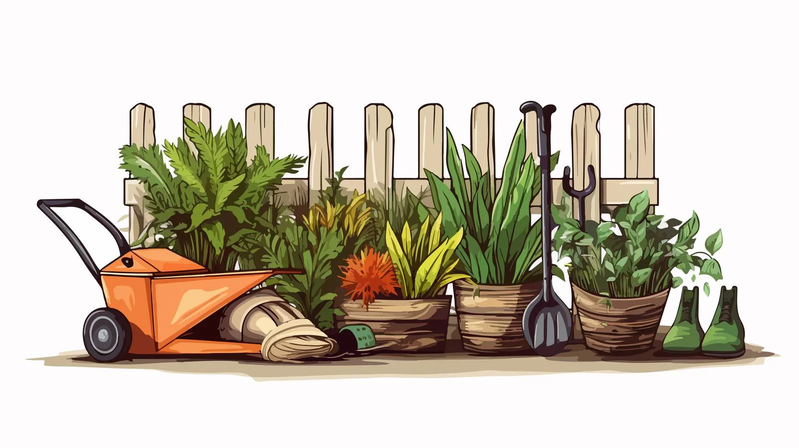 Essential Gardening Tools for Agricultural Use — free download from Dotvec