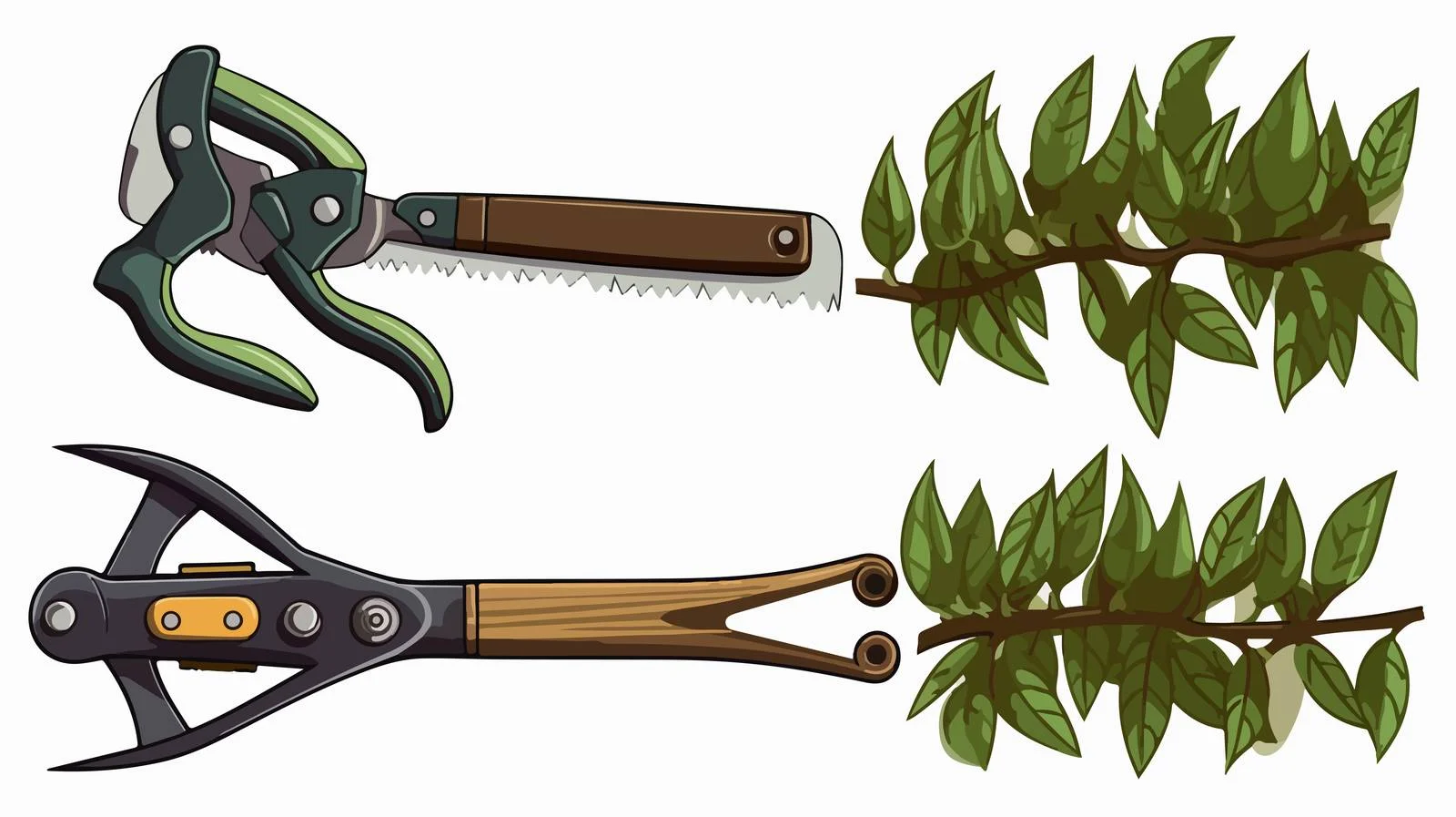 Pruning Shears for Gardening Decor — free download from Dotvec
