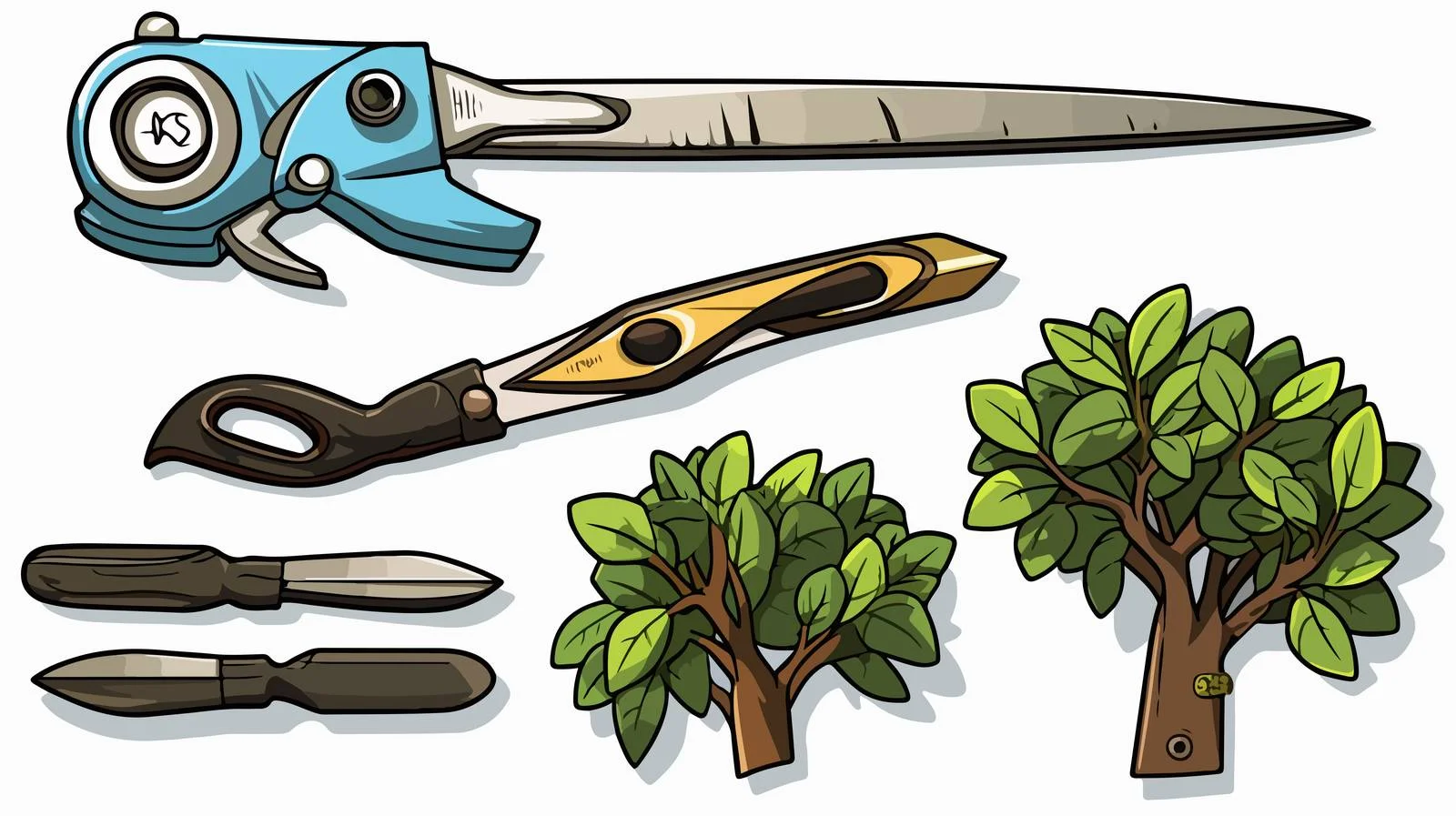 Professional Pruning Shears for Gardening — free download from Dotvec