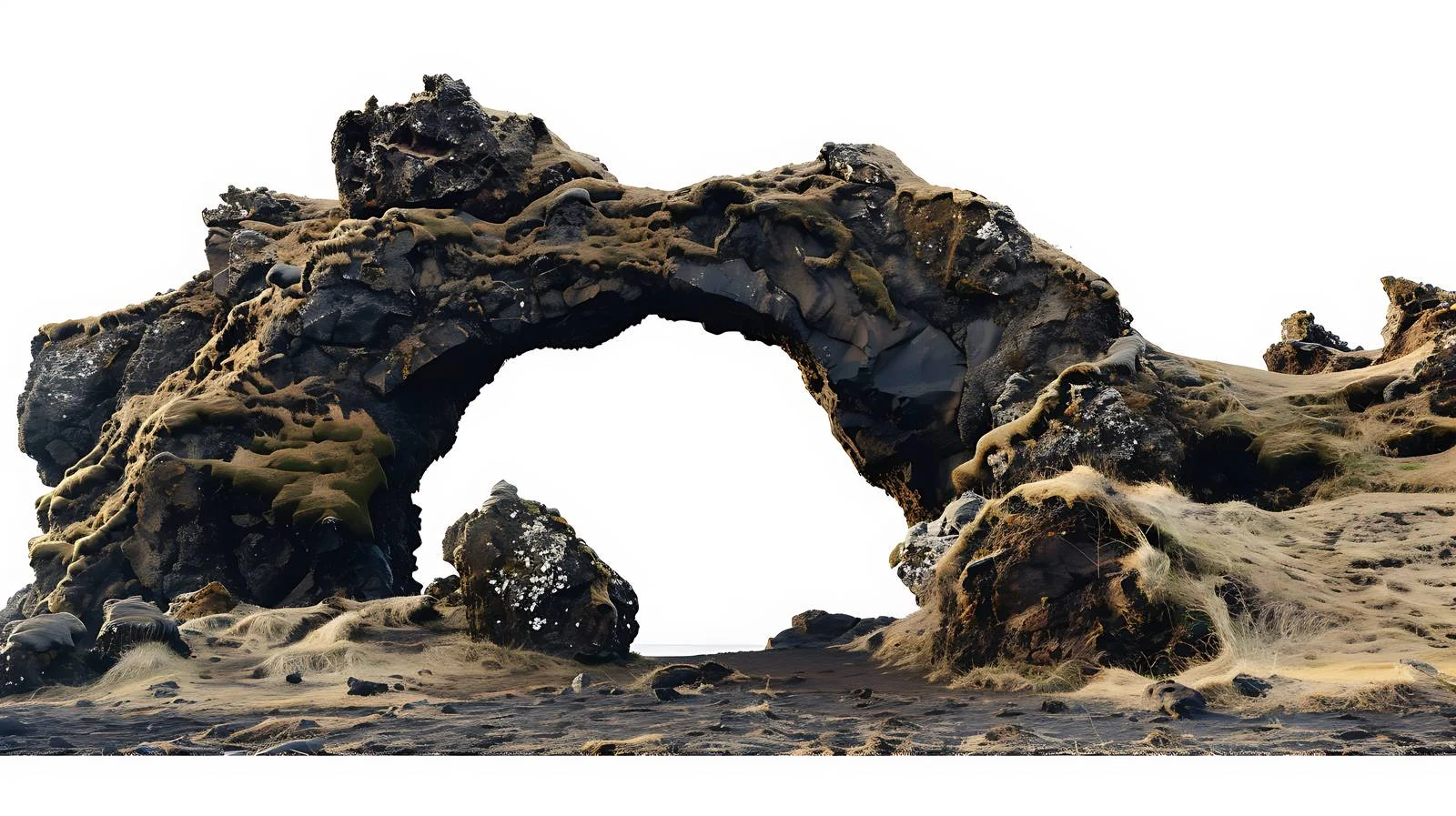 Mesmerizing Gatklettur Arch in Iceland at Sunrise — free download from Dotvec