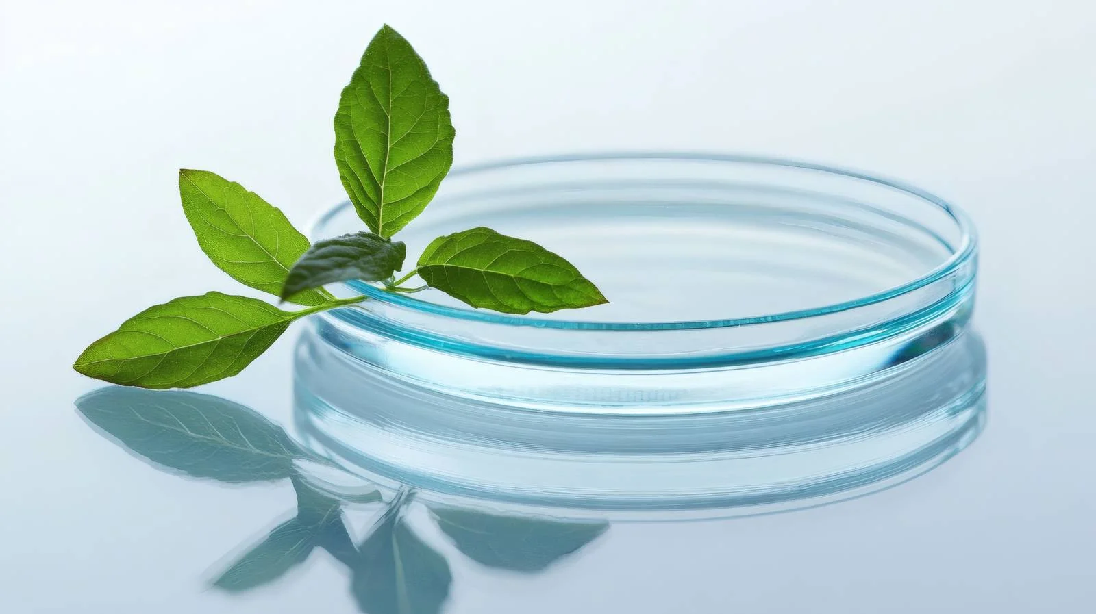 Botanical Specimen in Isolated Petri Dish — free download from Dotvec