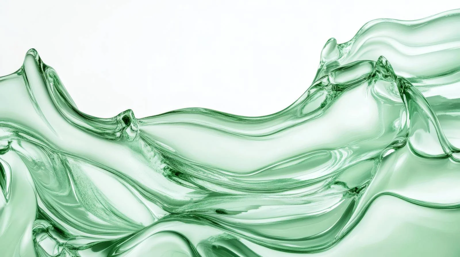 Vibrant Green Gel Texture on White Background — free download from Dotvec