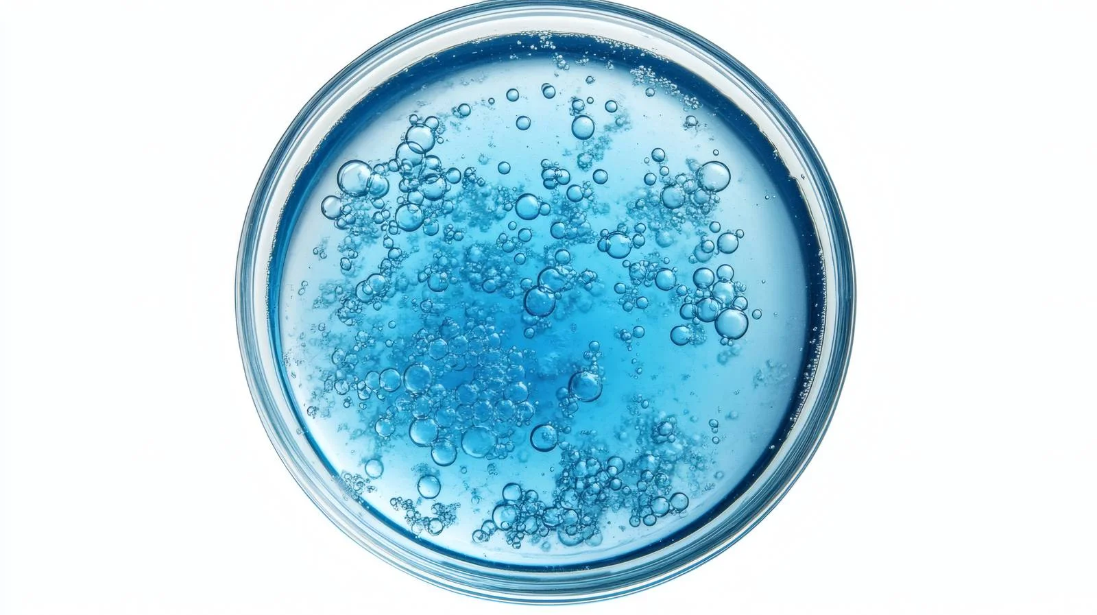 Transparent Gel Texture with Isolated Bubbles — free download from Dotvec