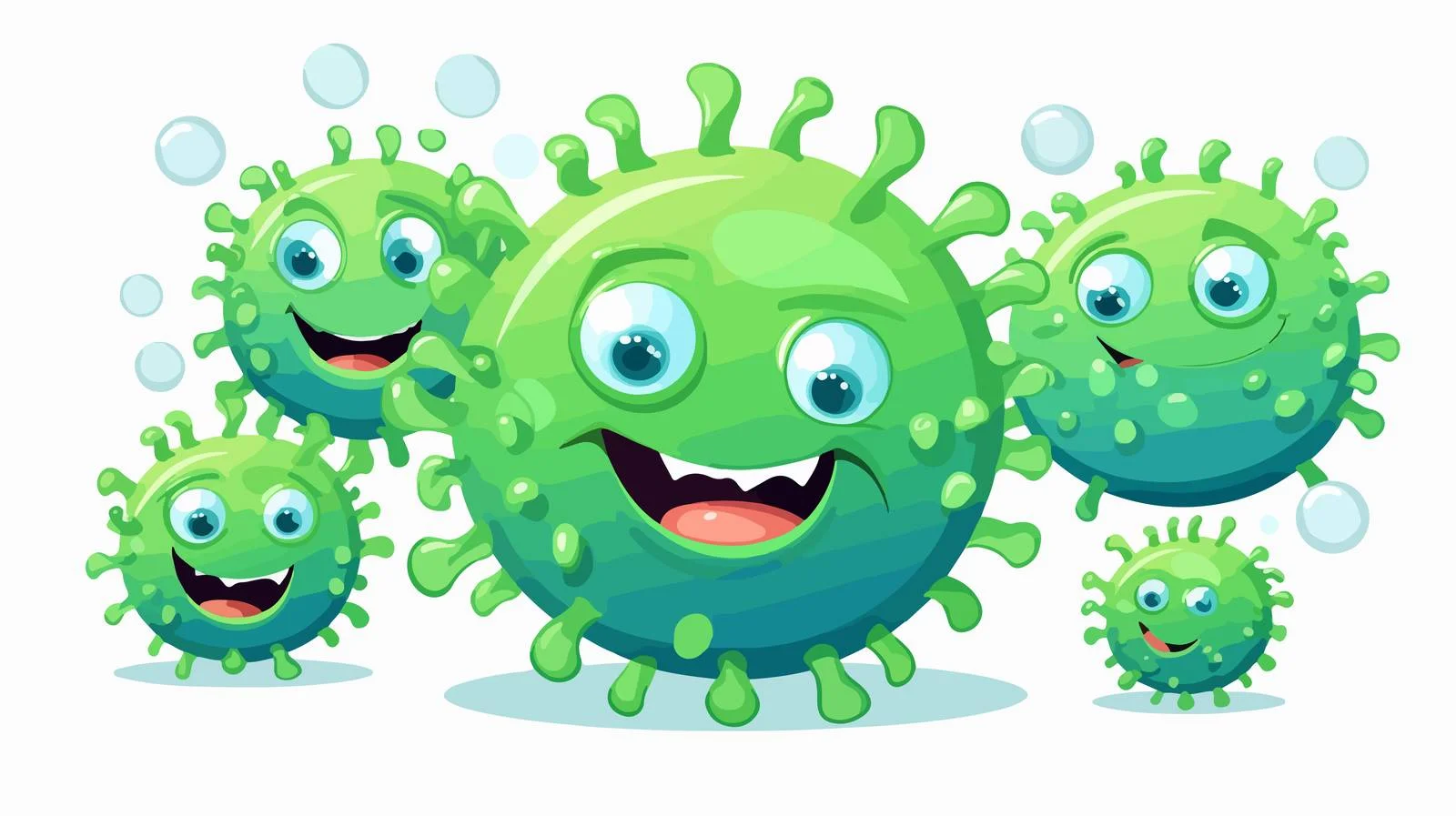 COVID-19 Cartoon Anatomy Explained — free download from Dotvec